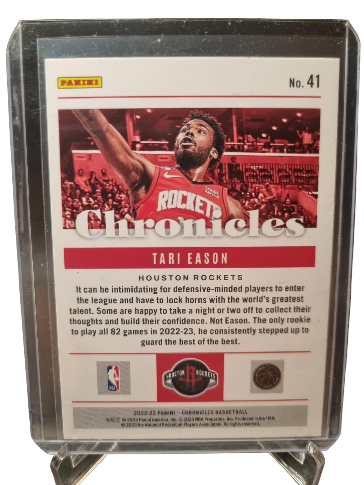 2022-23 Panini Chronicles #41 Tari Eason Rookie Card