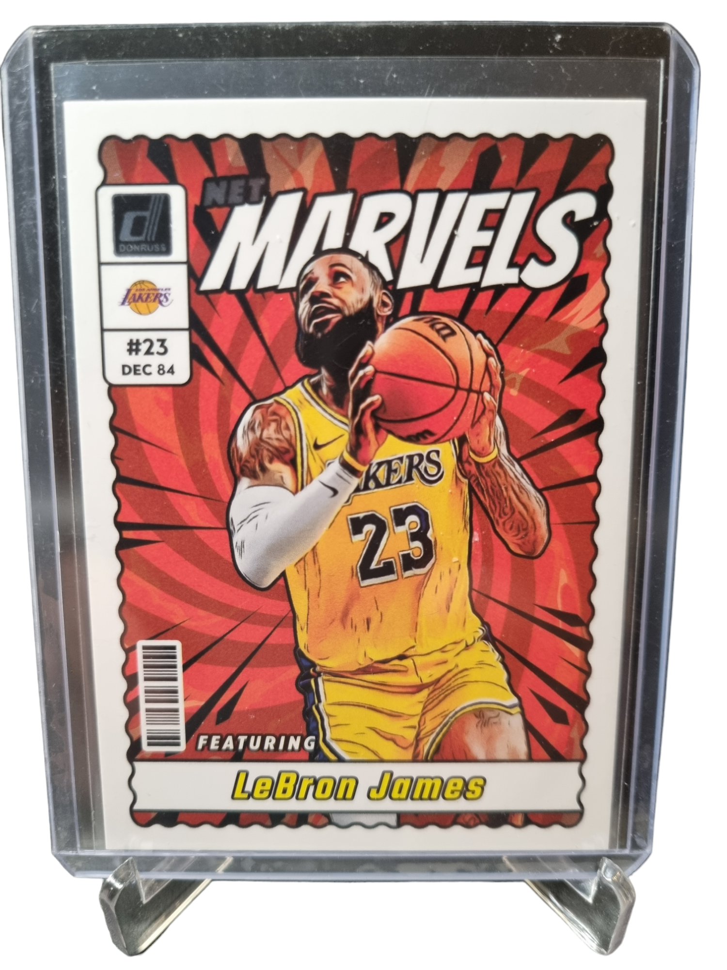 lebron marvels card
