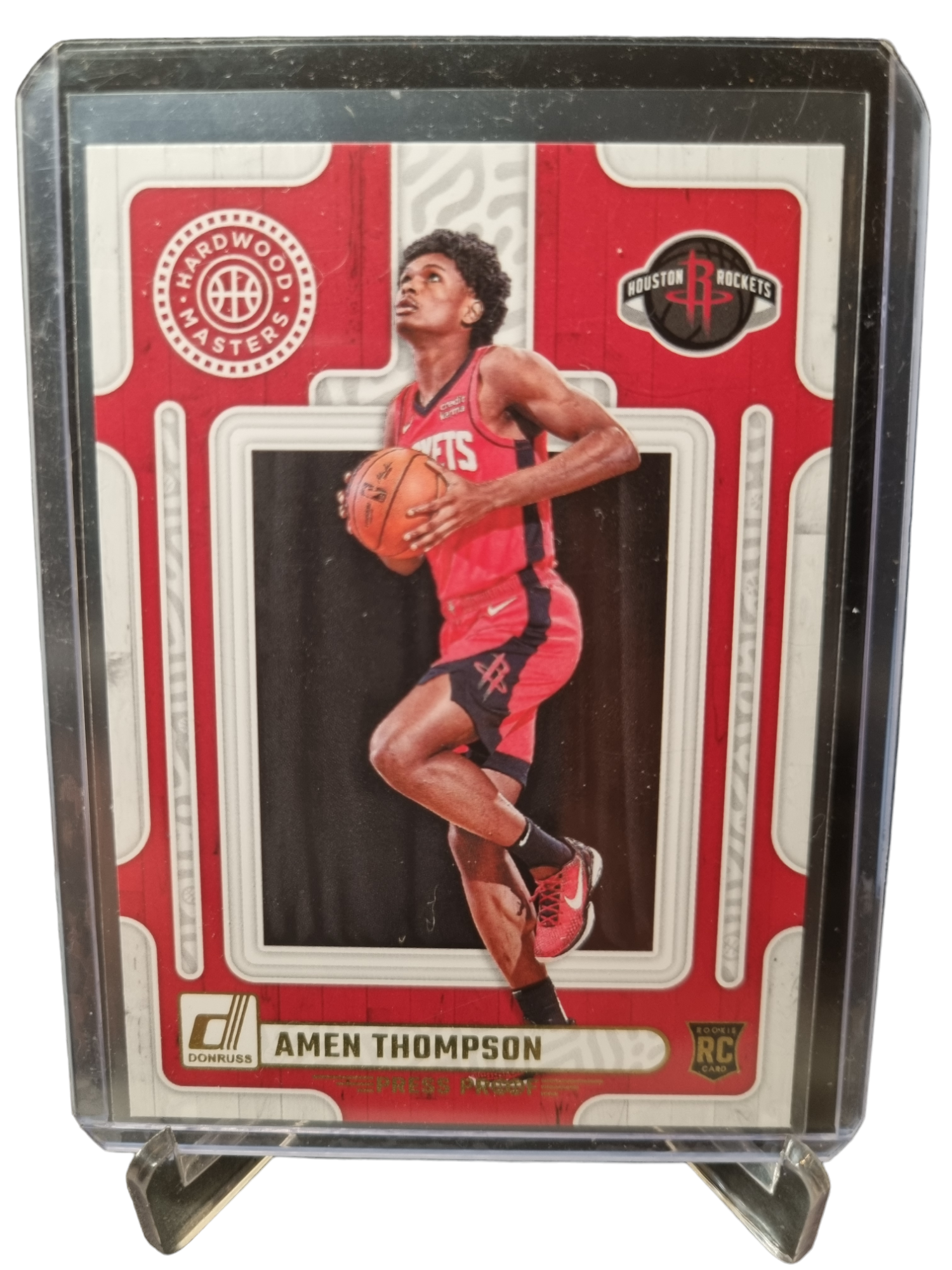 Amen Thompson - Hardwood Masters Gold - Rookie Card