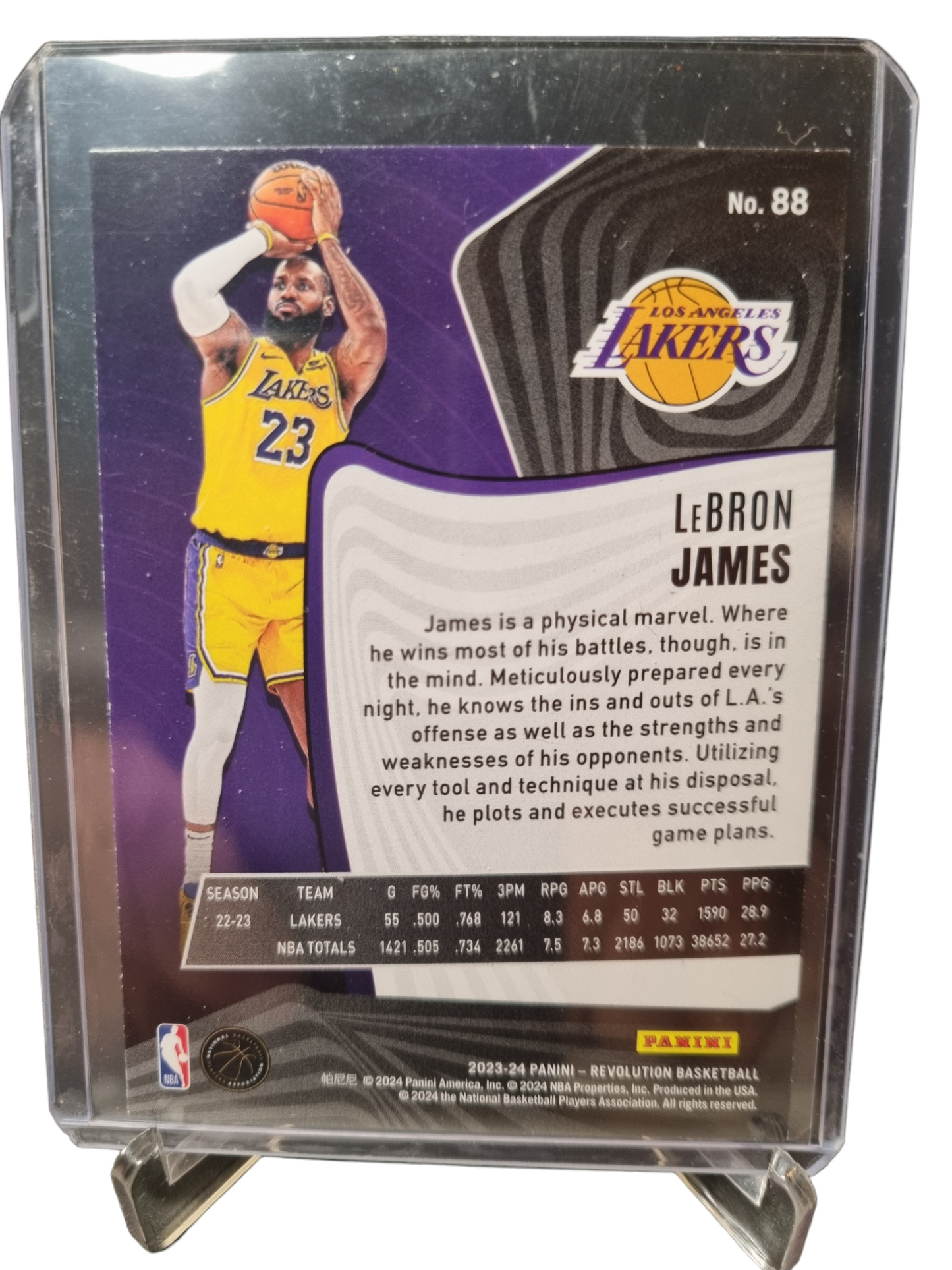 2023-24 Panini Revolution #88 Lebron James
