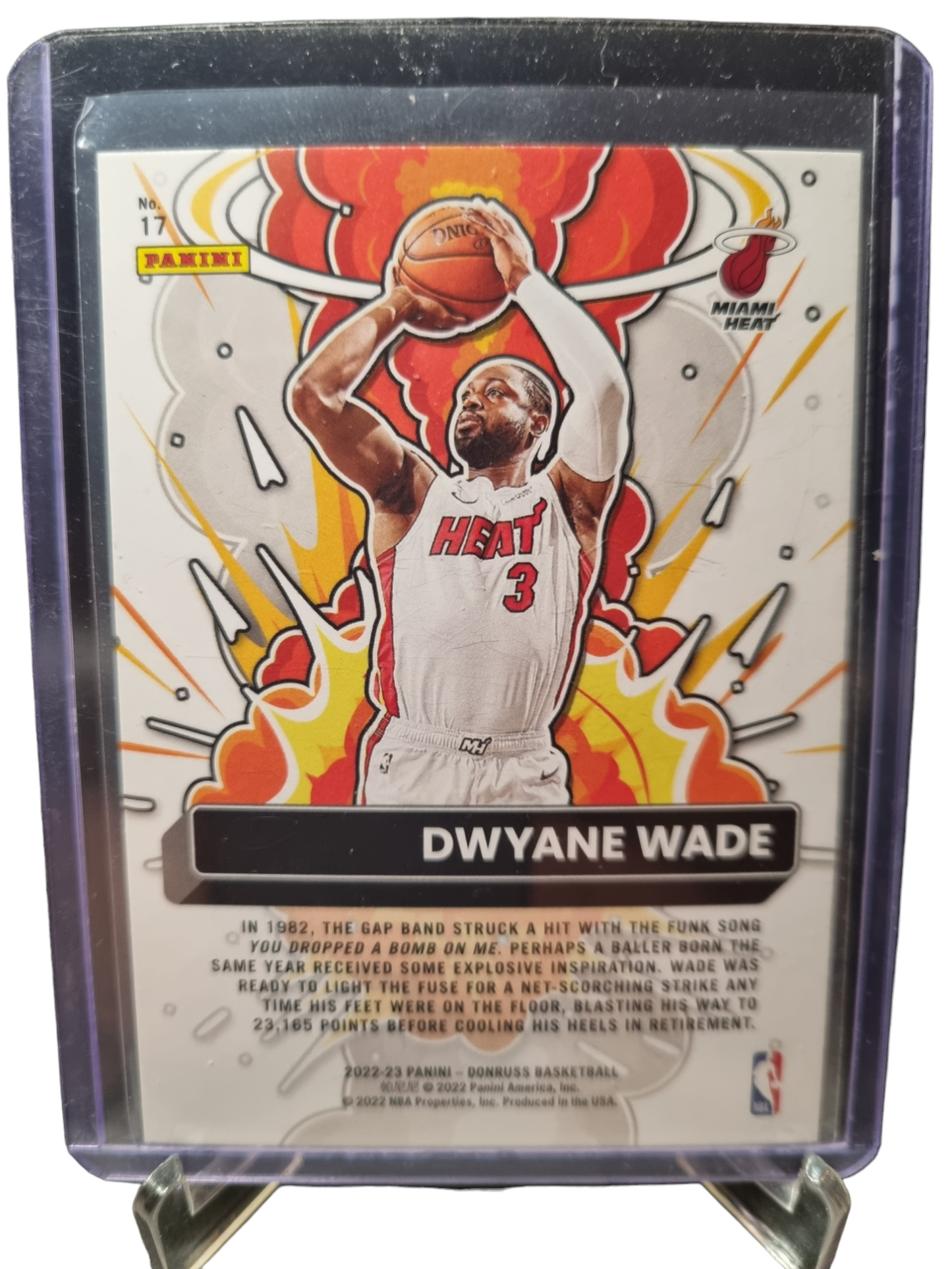 2022-23 Panini Donruss #17 Dwyane Wade Bomb Squad