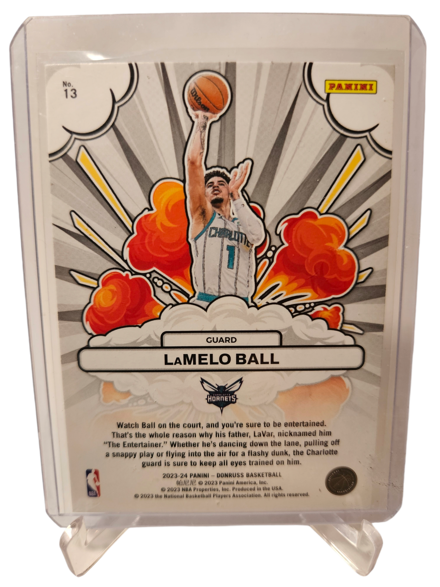2023-24 Panini Donruss #13 LaMelo Ball Bomb Squad