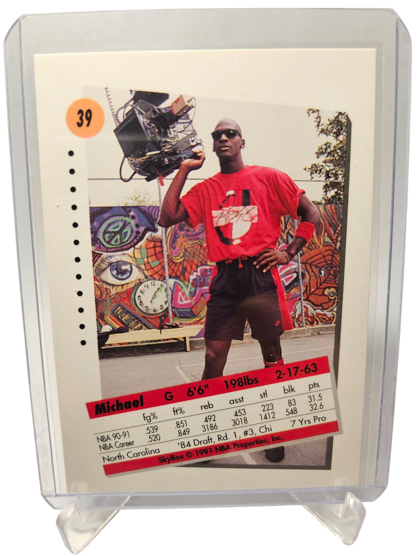 1991 Sky Box #39 Michael Jordan