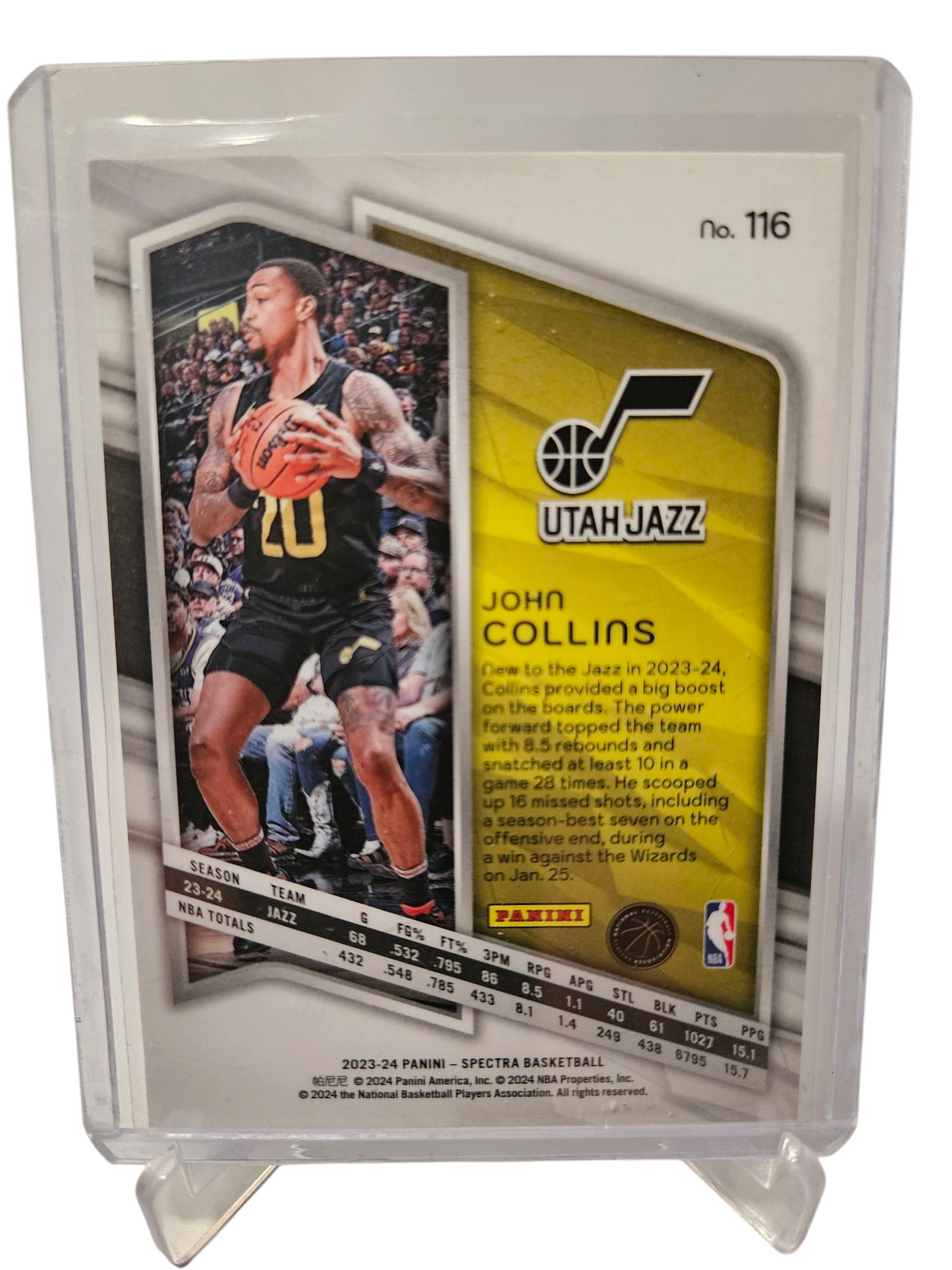 2022-23 Panini Spectra #116 John Collins