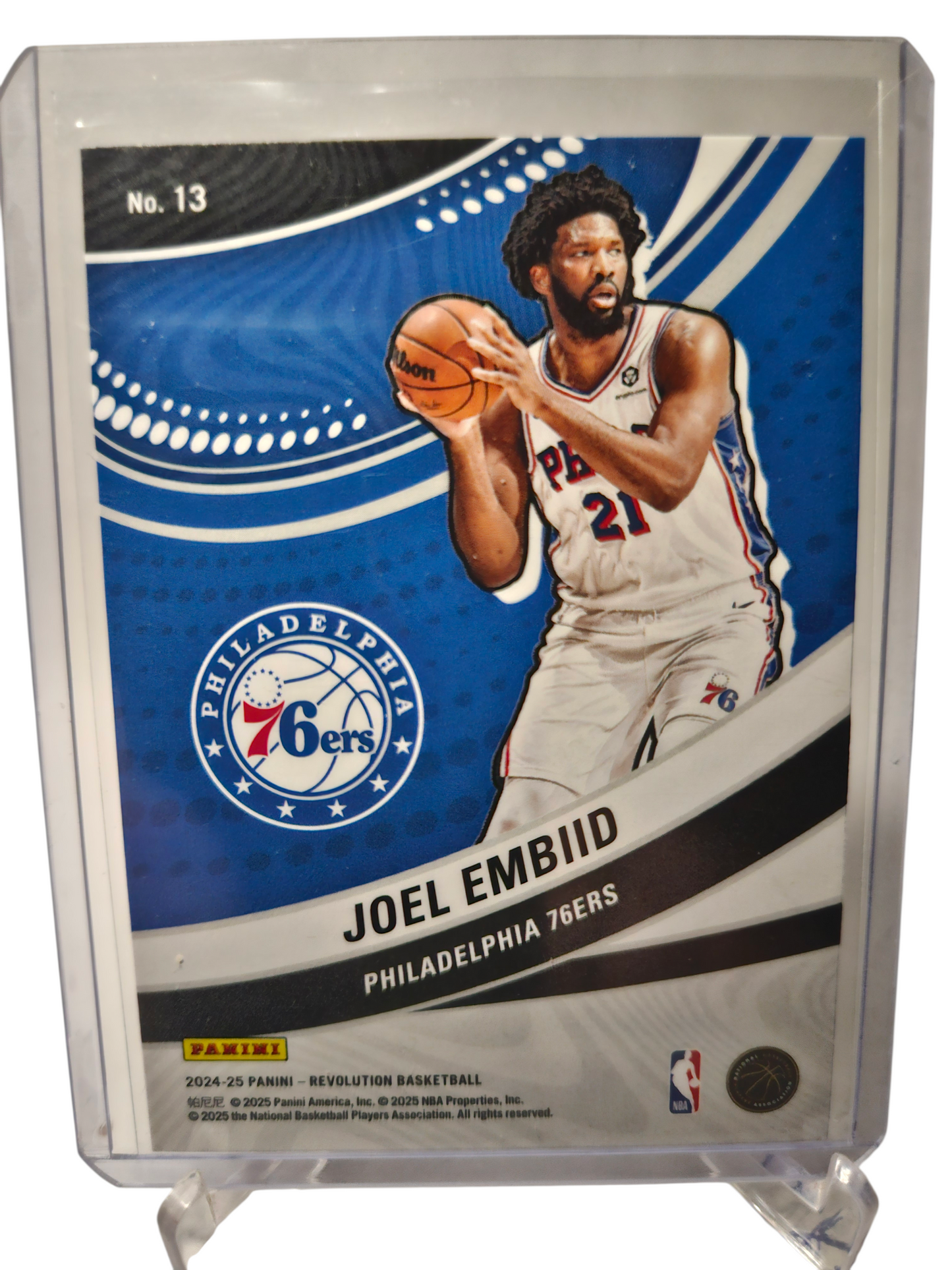 2024-25 Panini Revolution #13 Joel Embiid Vortex