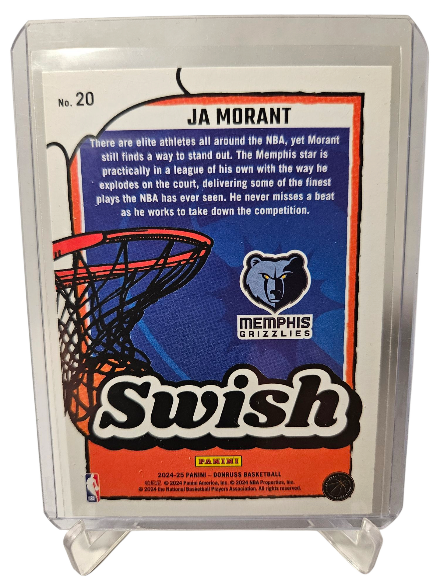 2024-25 Panini Donruss #6 JA Morant Swish