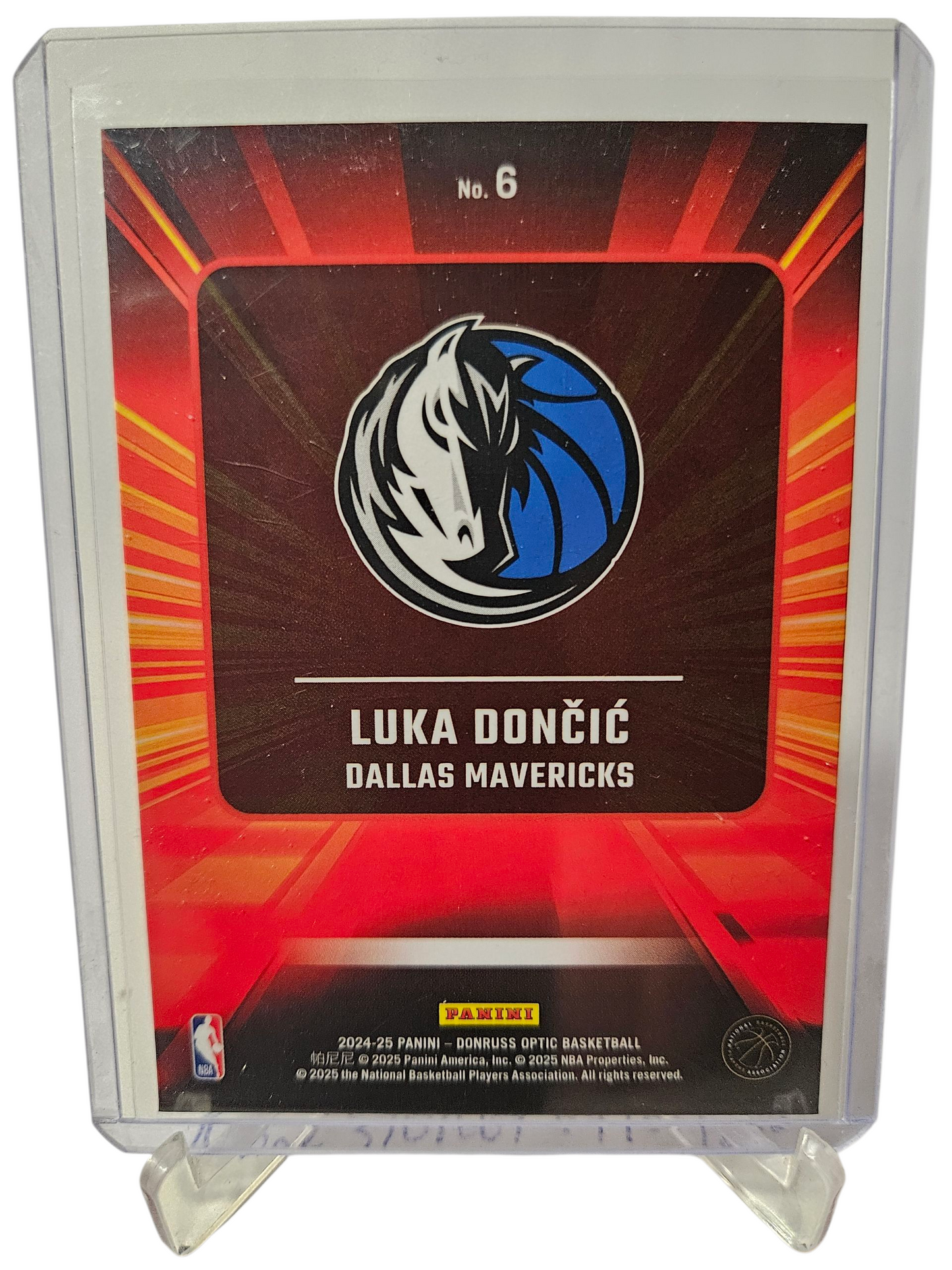 2024-25 Panini Donruss Optic #6 Luka Doncic Express Lane