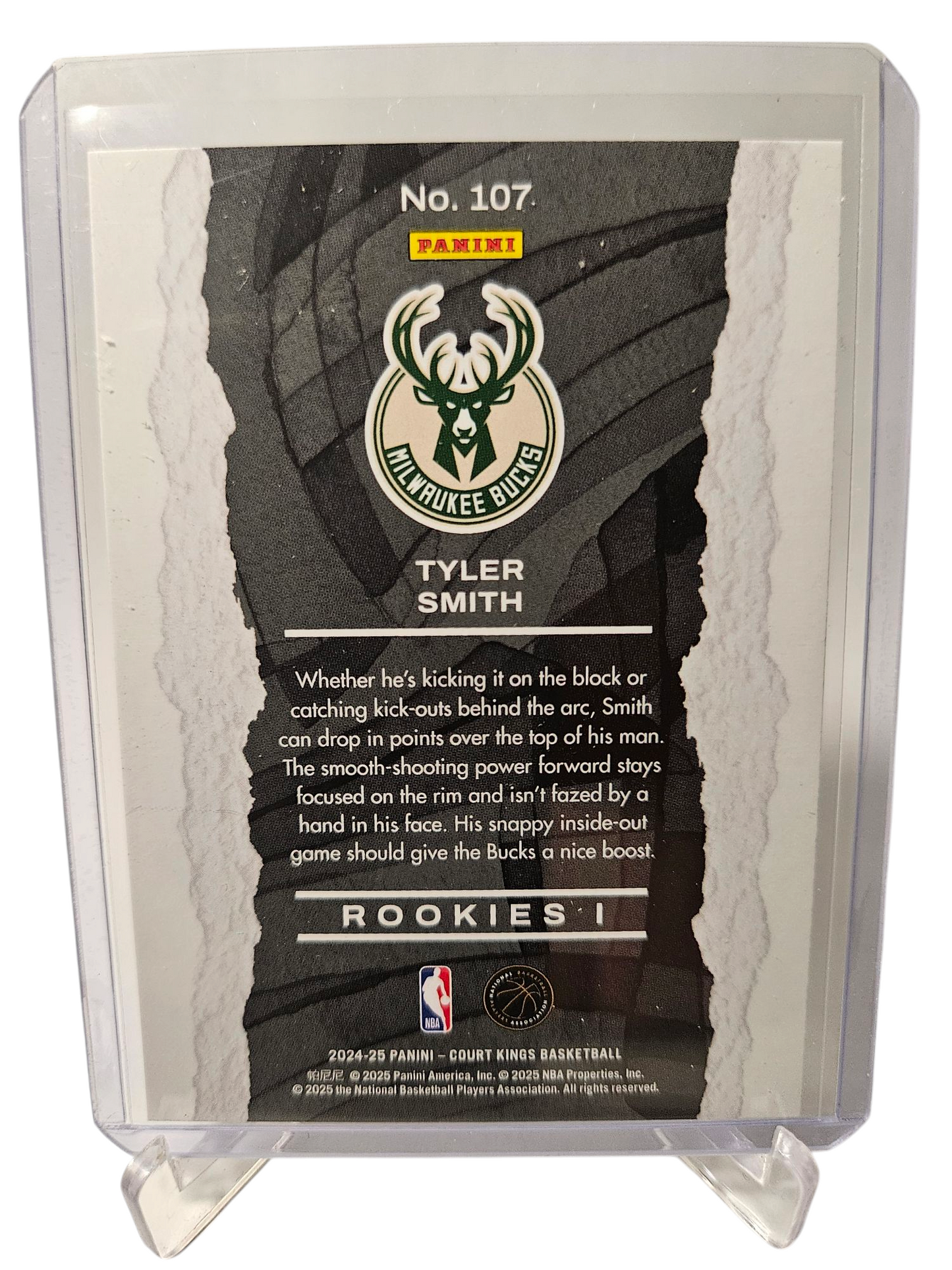 2024-25 Panini Court Kings #107 Tyler Smith Rookies I