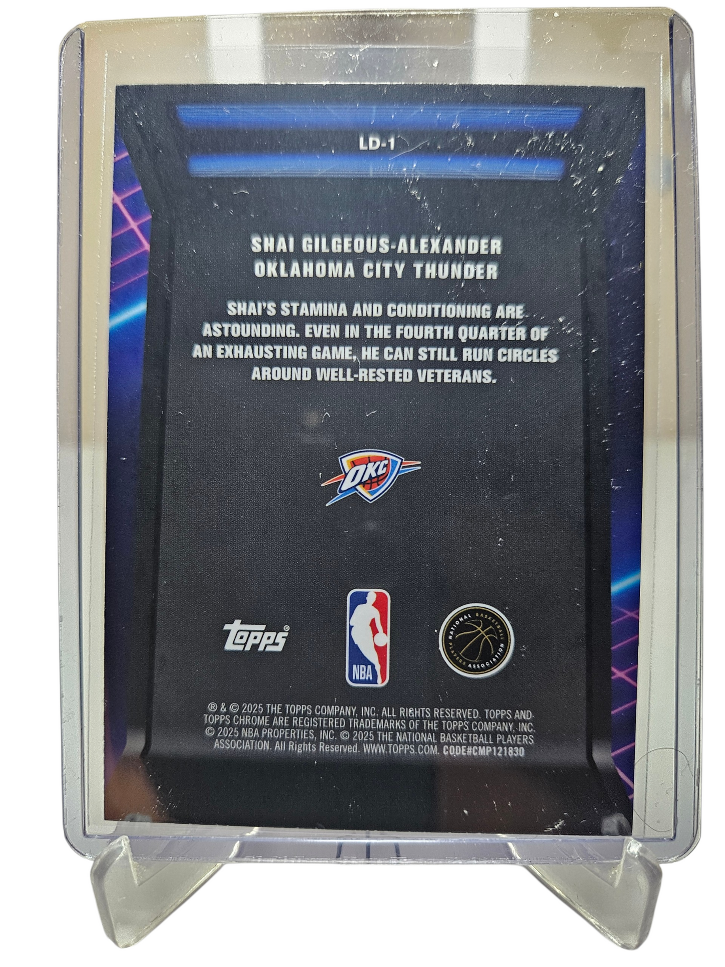 2025-26 Topps Chrome #LD-1 Shai Gilgeous-Alexander Loading
