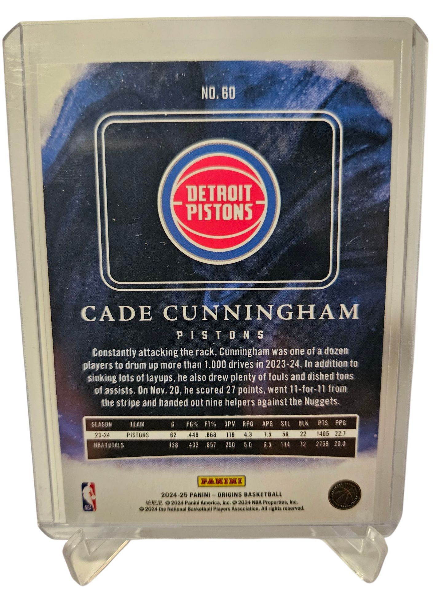 2024-25 Panini Origins #60 Cade Cunningham