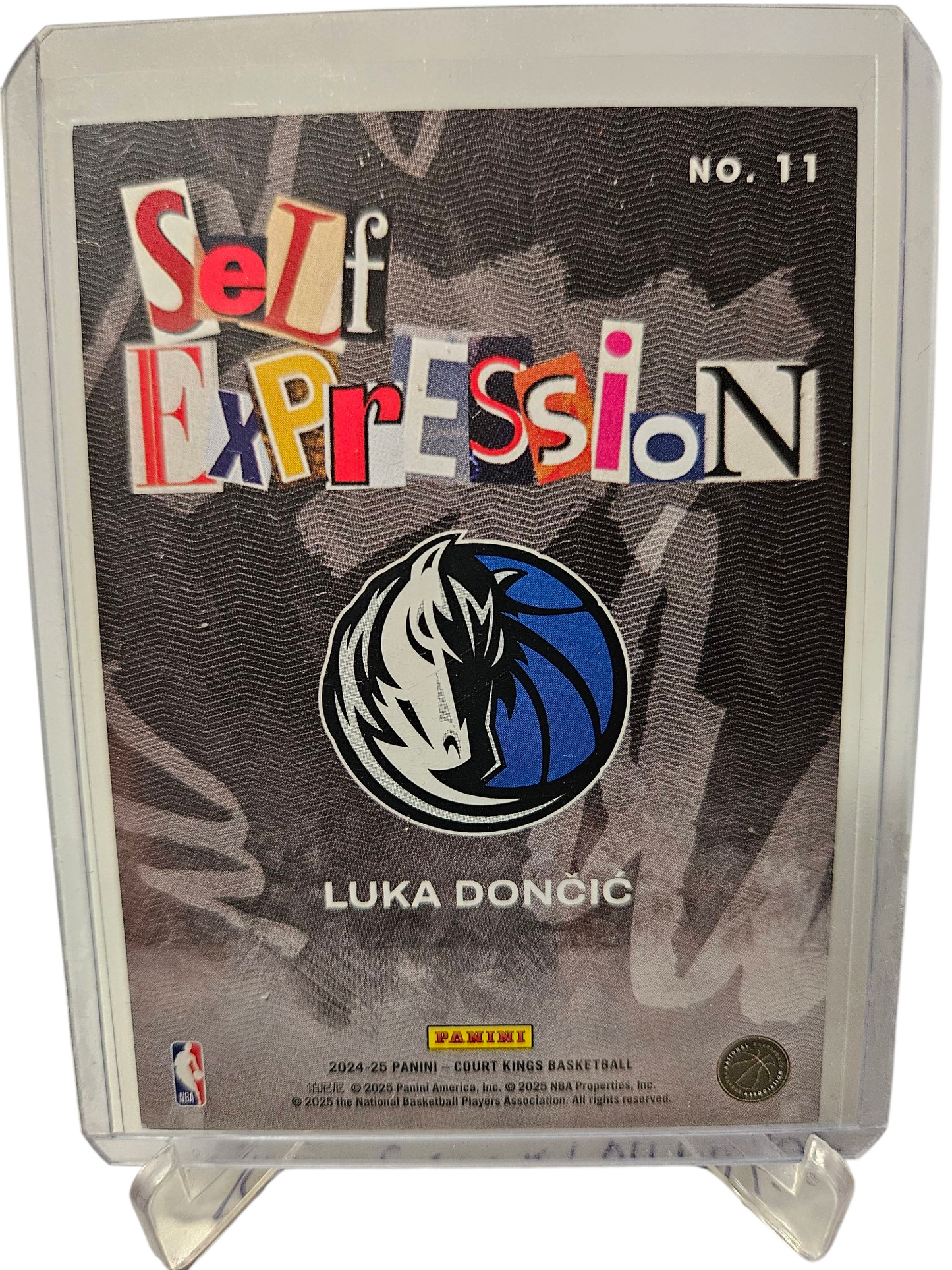 2023-24 Panini Court Kings #11 Luka Doncic Self Expression