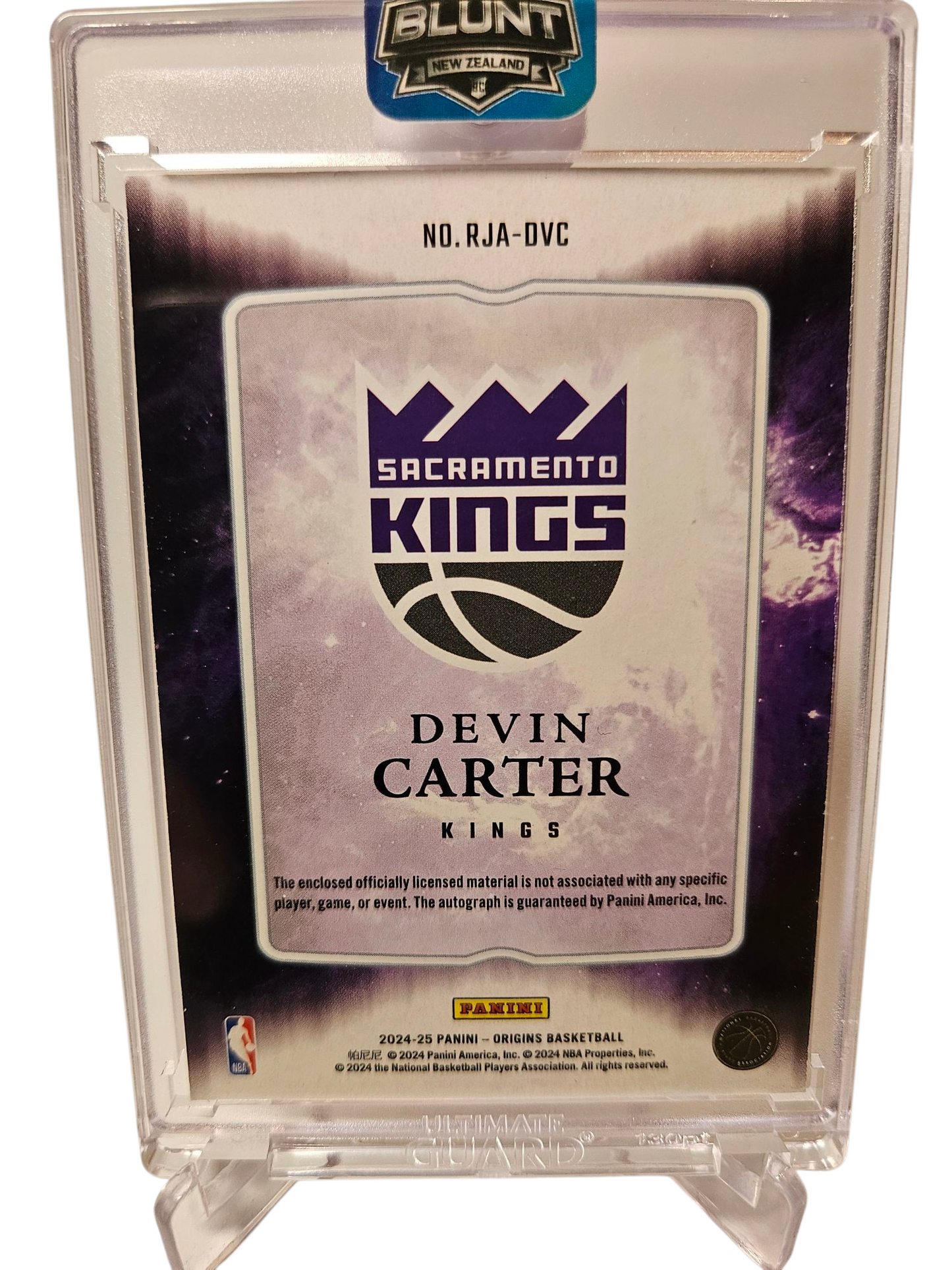 2024-25 Panini Origins #RJA-DVC Devin Carter RPA Gold 01/10
