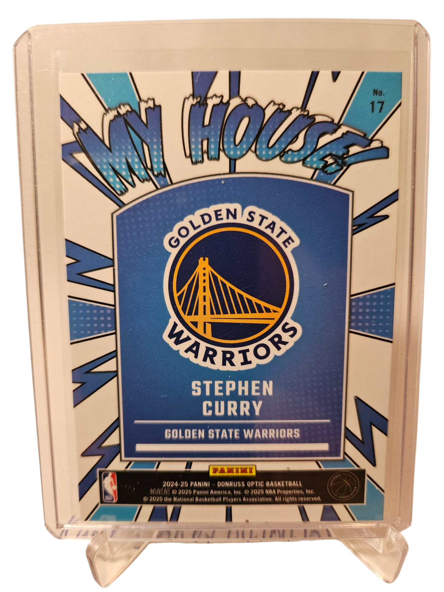 2024-25 Panini Donruss Optic #17 Stephen Curry My House