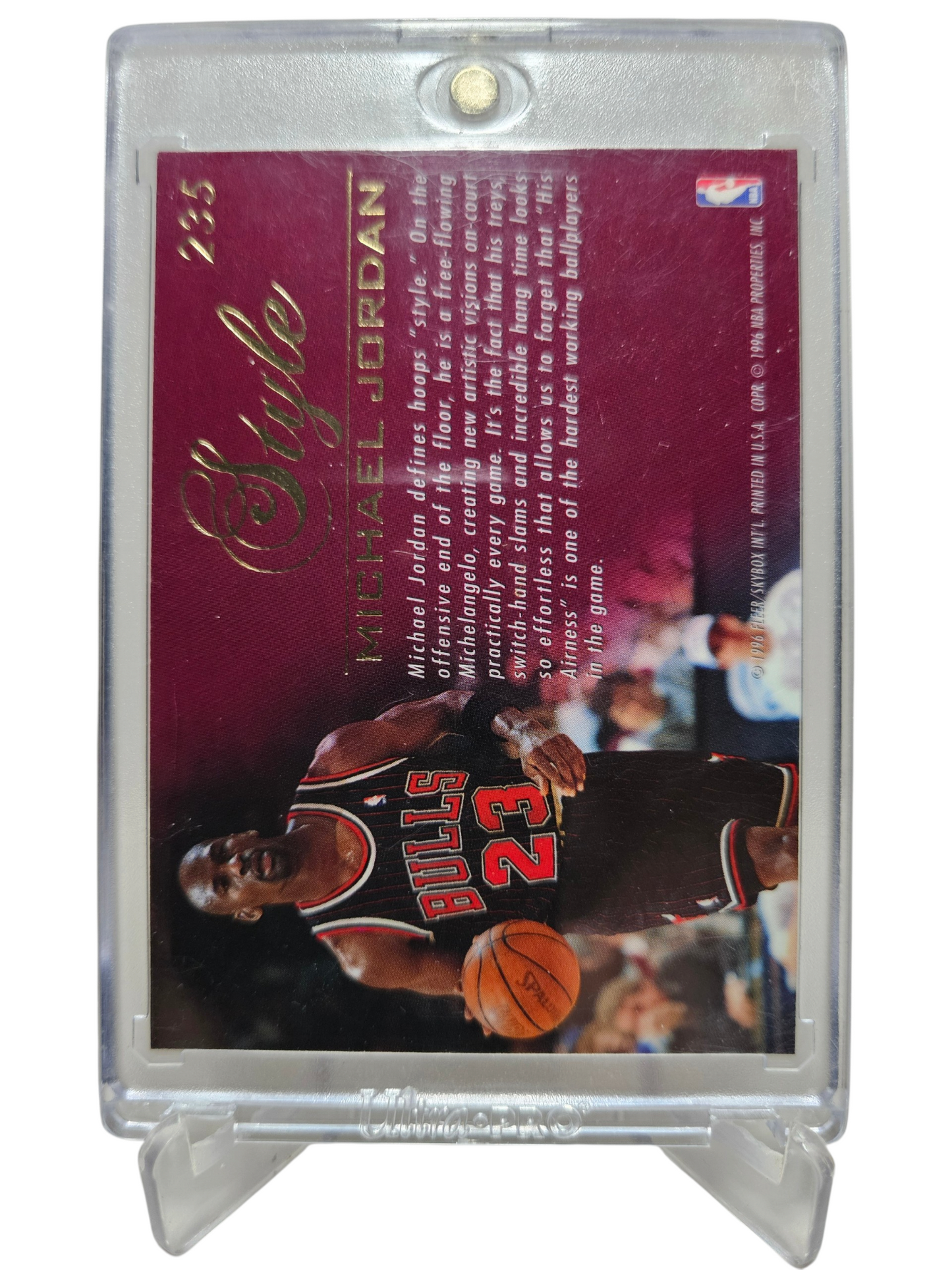 1995-96 Flair #235 Michael Jordan Style