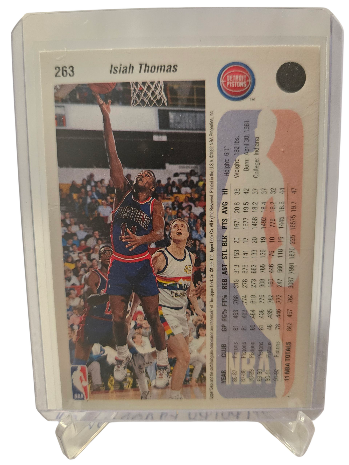 1992 Upper Deck #263 Isiah Thomas