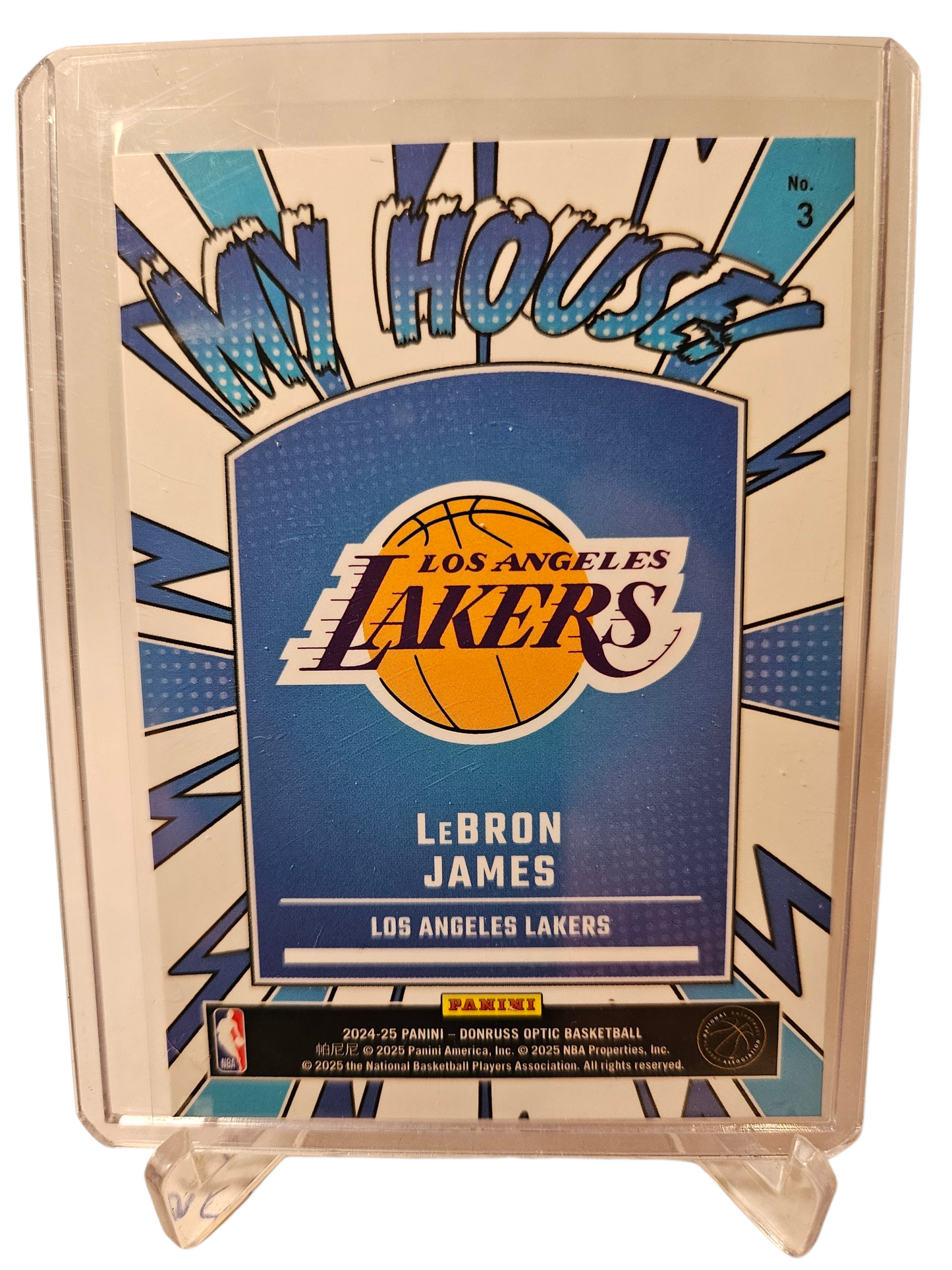 2024-25 Panini Donruss Optic #3 Lebron James My House