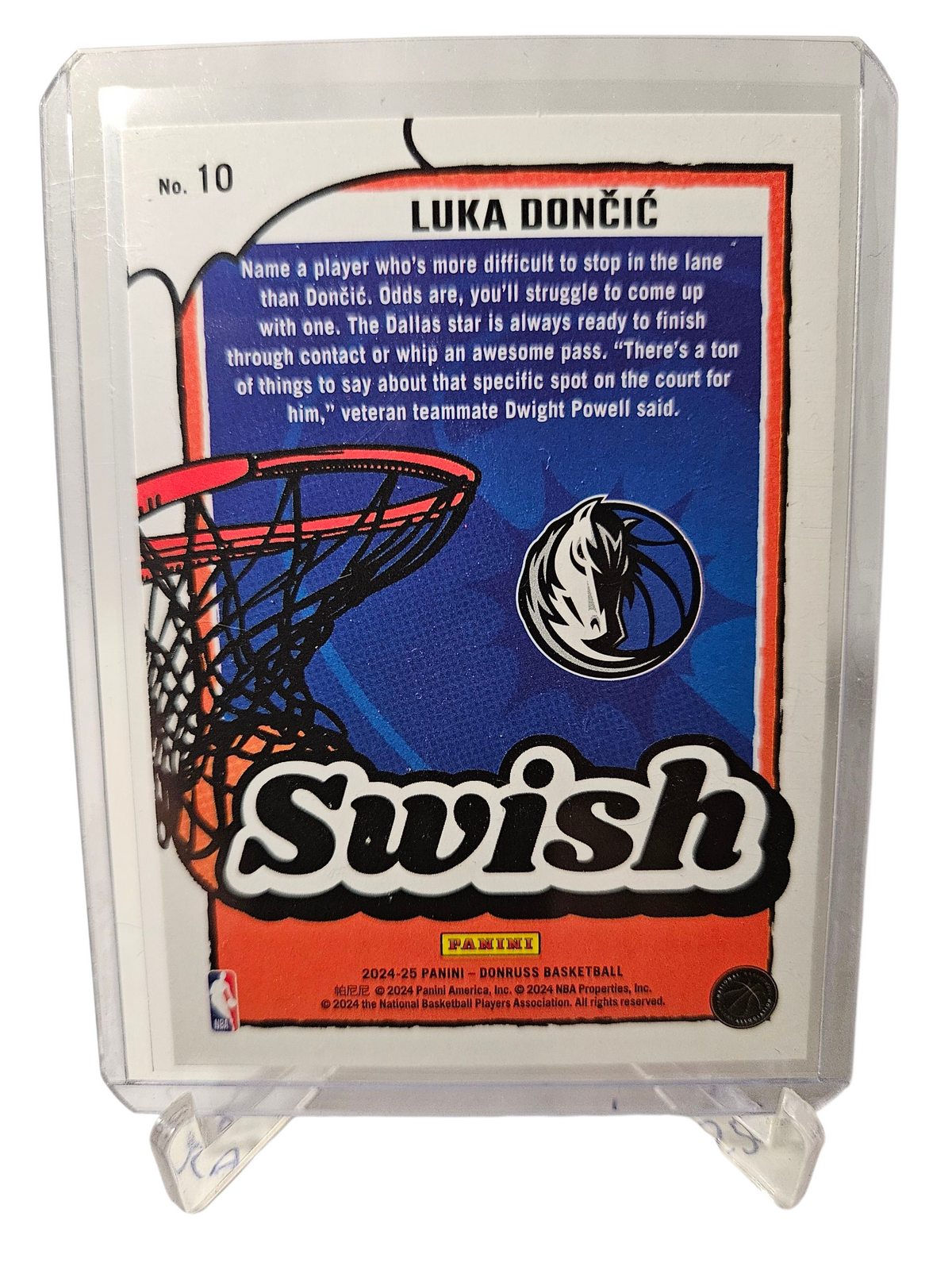 2024-25 Panini Donruss #10 Luka Doncic Swish