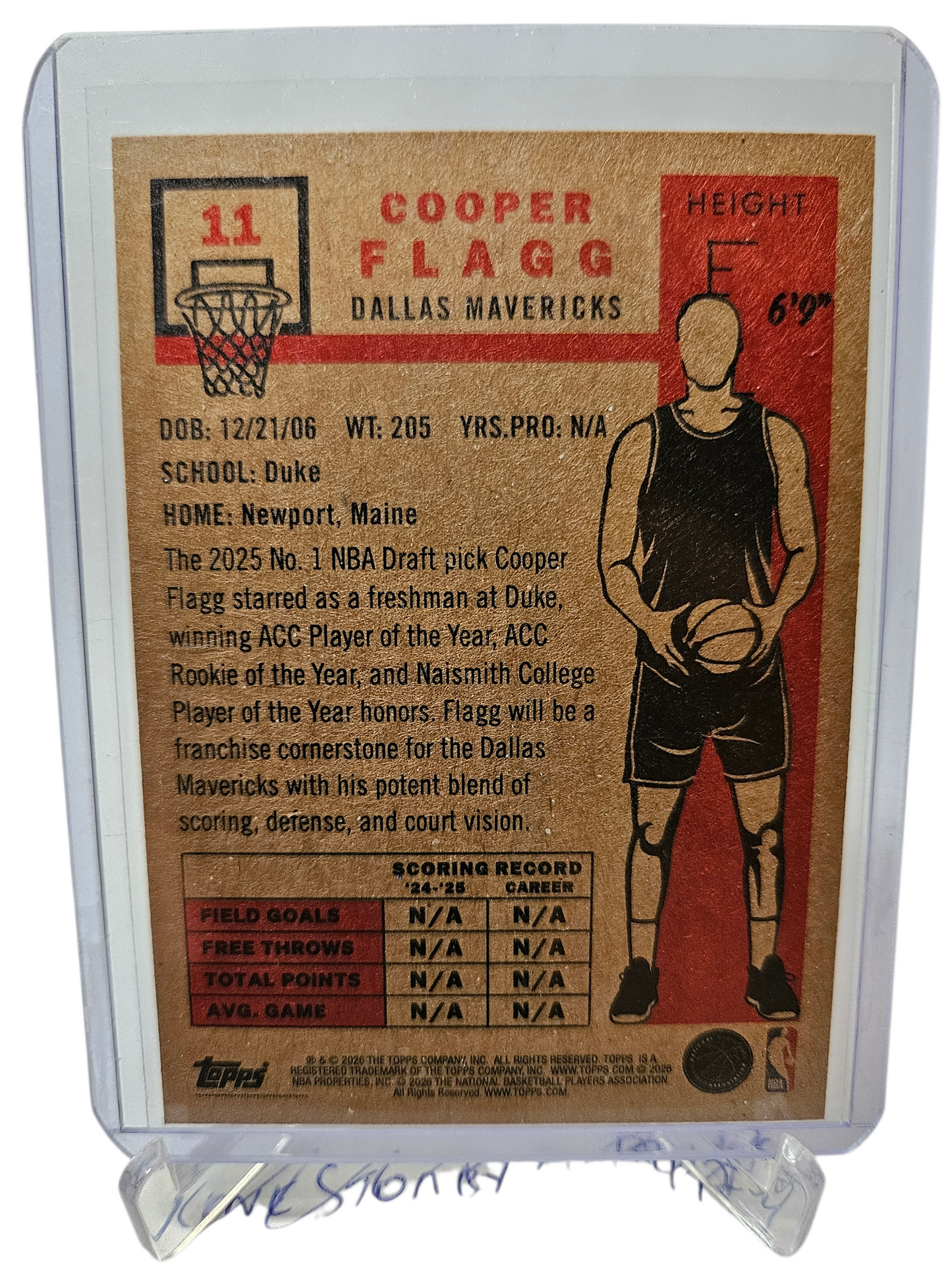2025 Topps #11 Cooper Flag Rookie Card