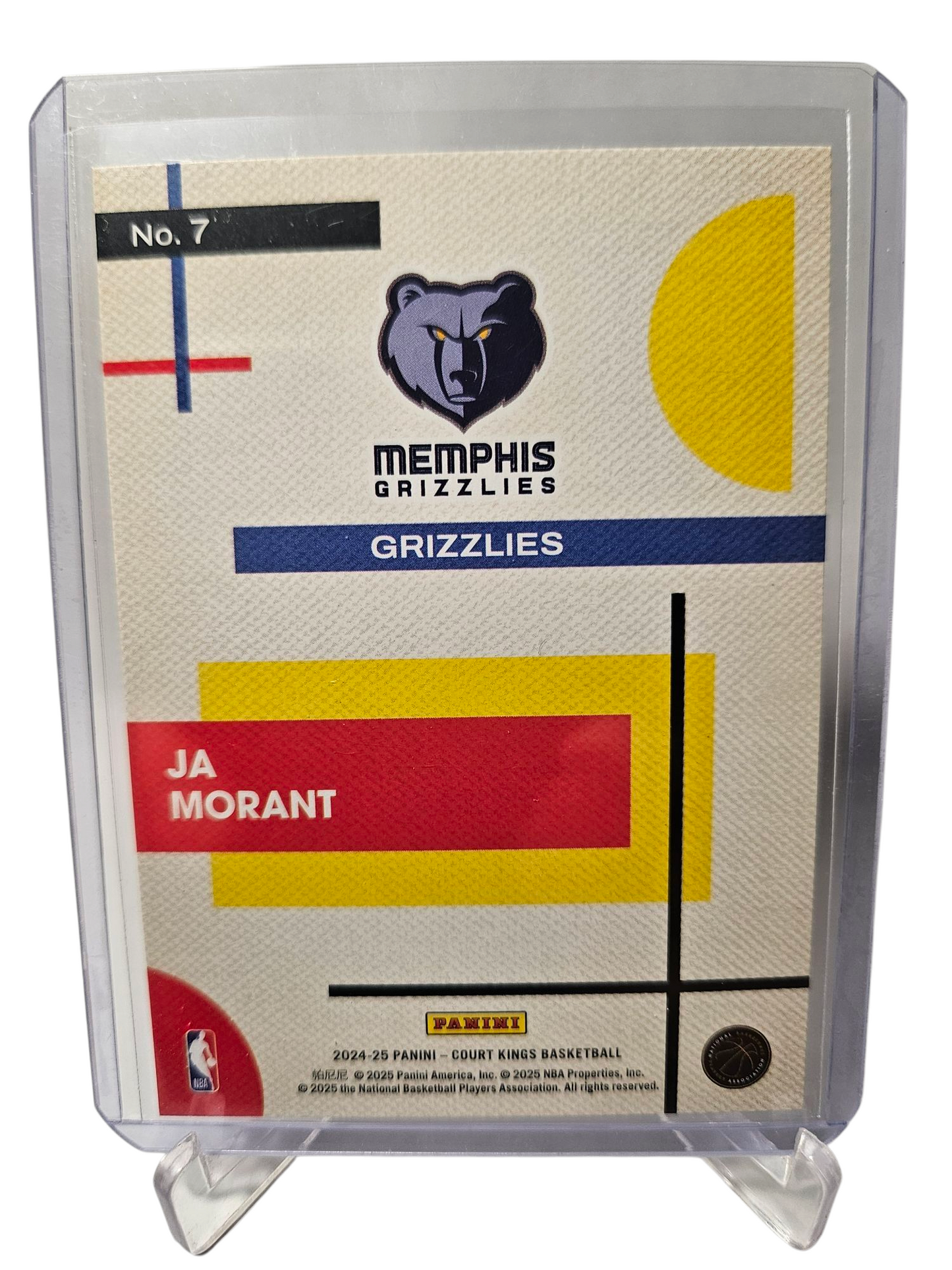 2024-25 Panini Court Kings #7 JA Morant Modern Strokes