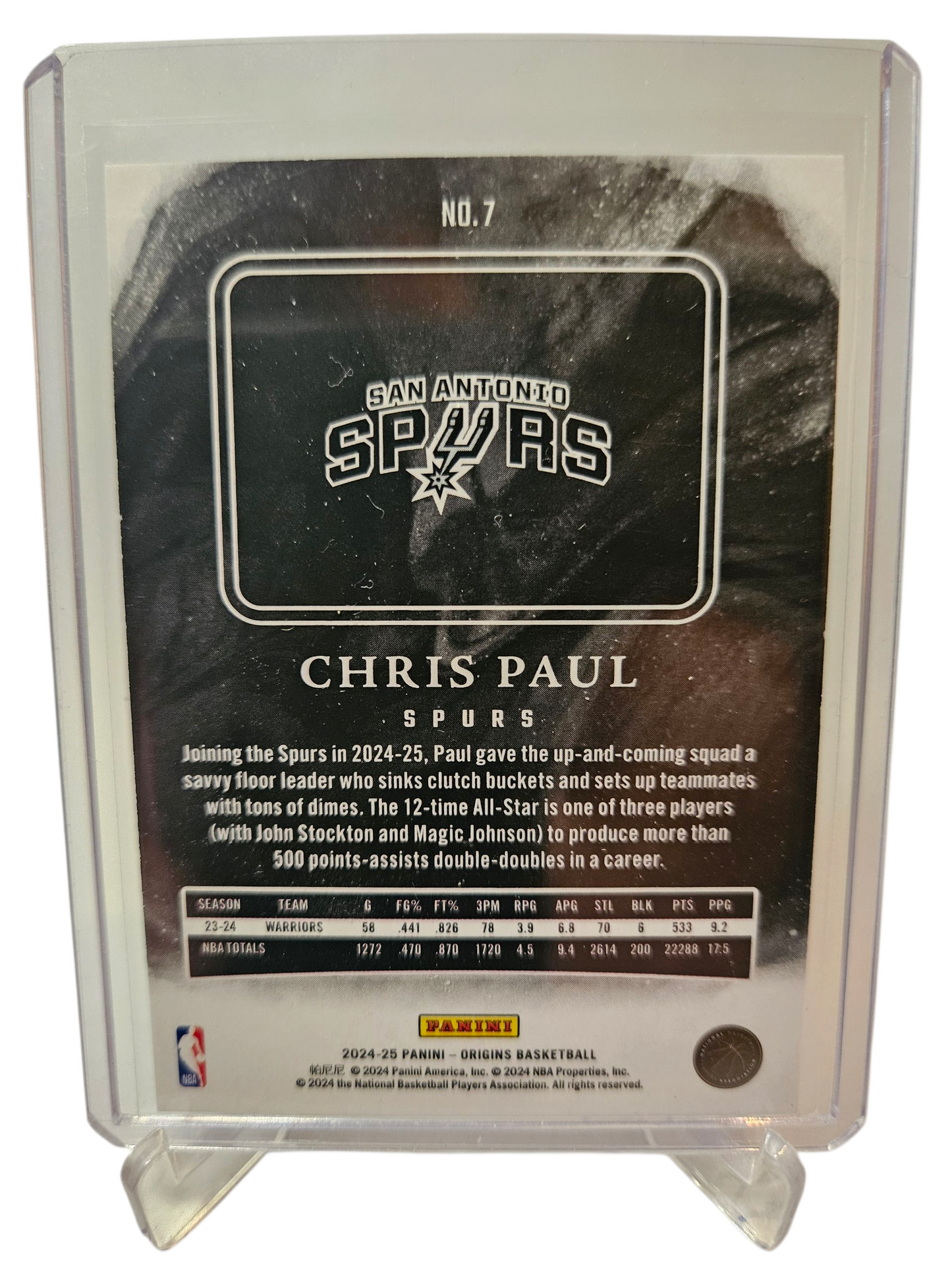2024-25 Panini Origins #7 Chris Paul 046/115