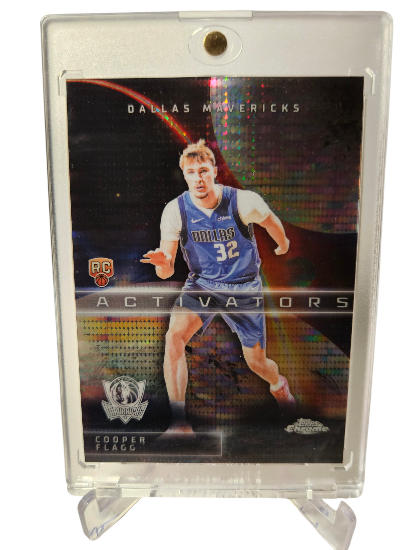 2025 Topps Chrome #AC-12 Cooper Flag Rookie Card Activators Pulsar