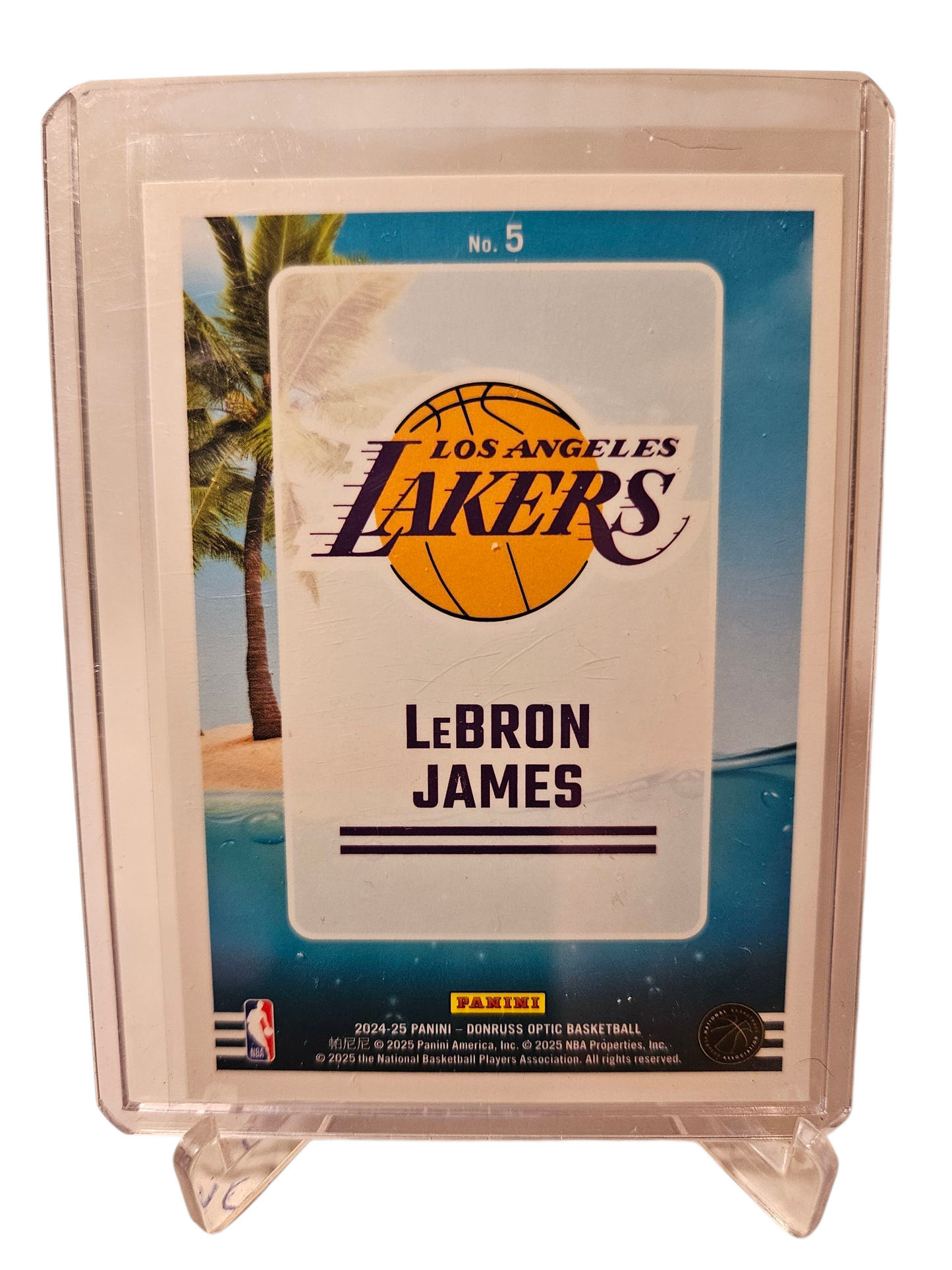 2024-25 Panini Donruss Optic #5 Lebron James Splash