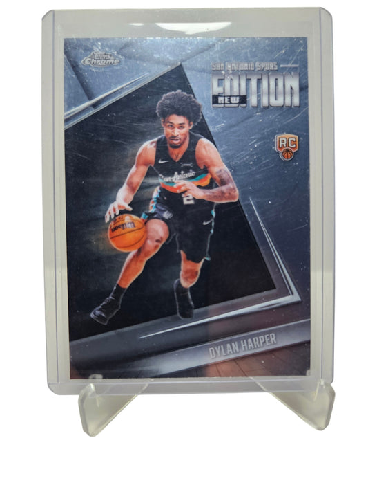 2025-26 Topps Chrome #GR-2 Dylan Harper Rookie Card New Edition