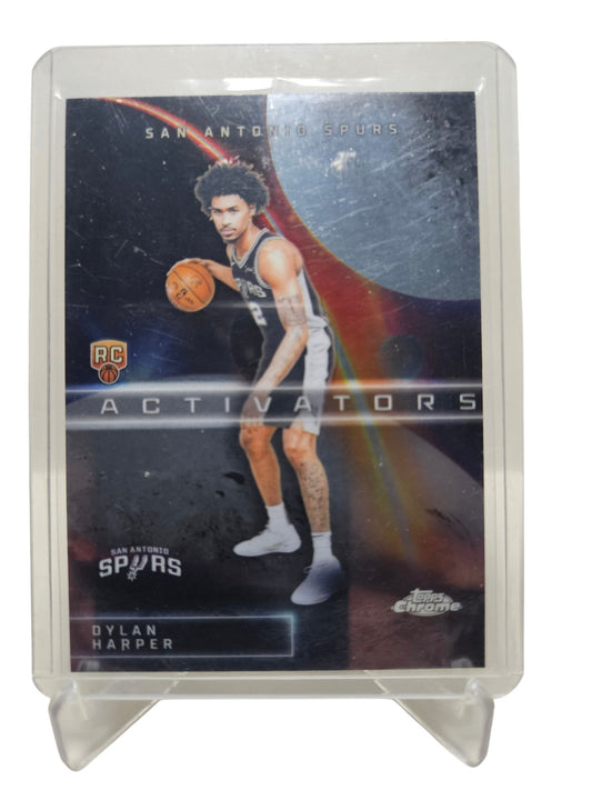 2025-26 Topps Chrome #AC-12 Dylan Harper Rookie Card Activators