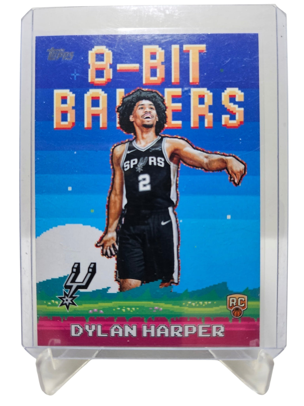 2025-26 Topps Chrome #8B-32 Dylan Harper Rookie Card 8 Bit Ballers