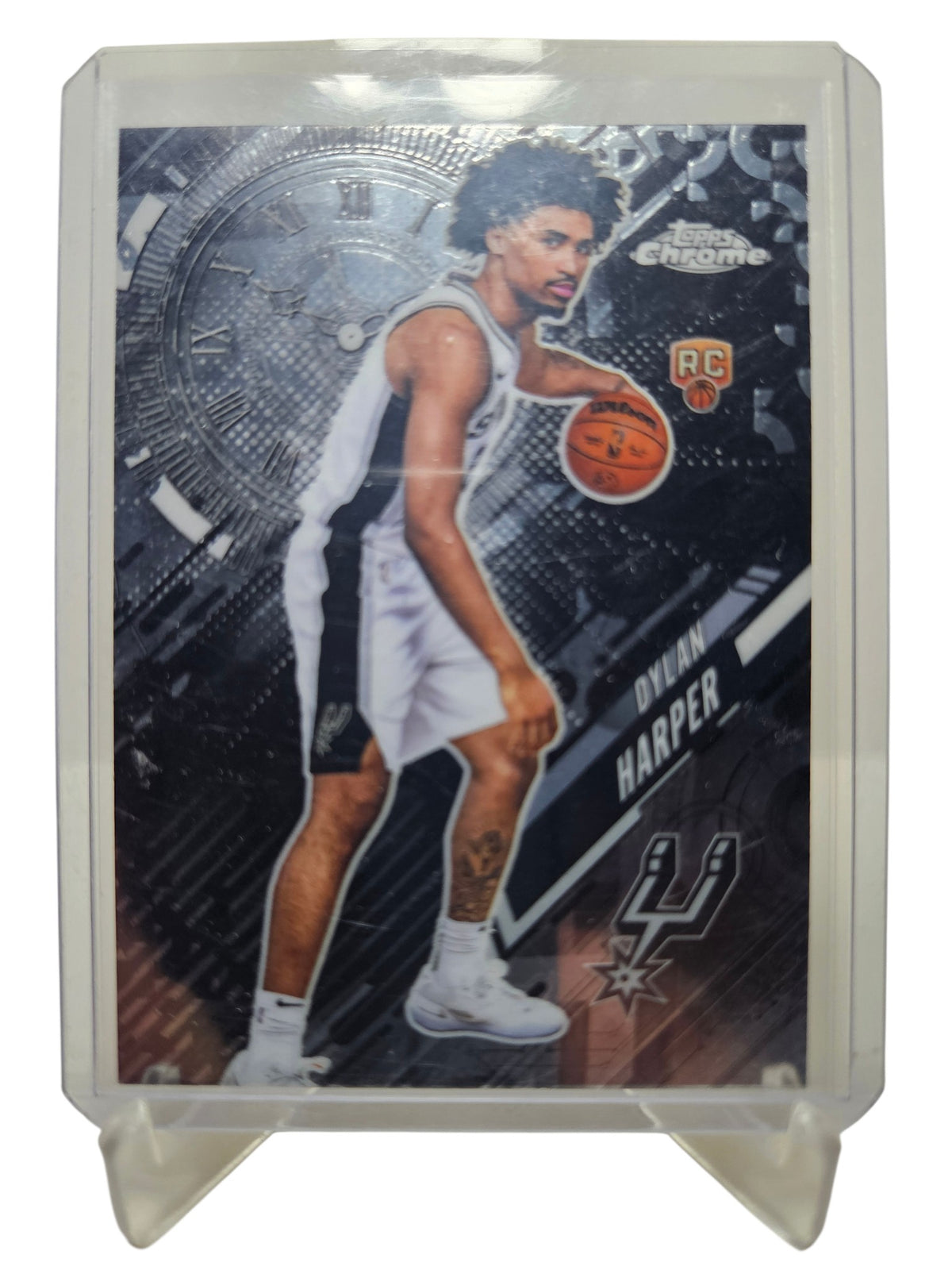 2025-26 Topps Chrome #GT-17 Dylan Harper Rookie Card Go Time