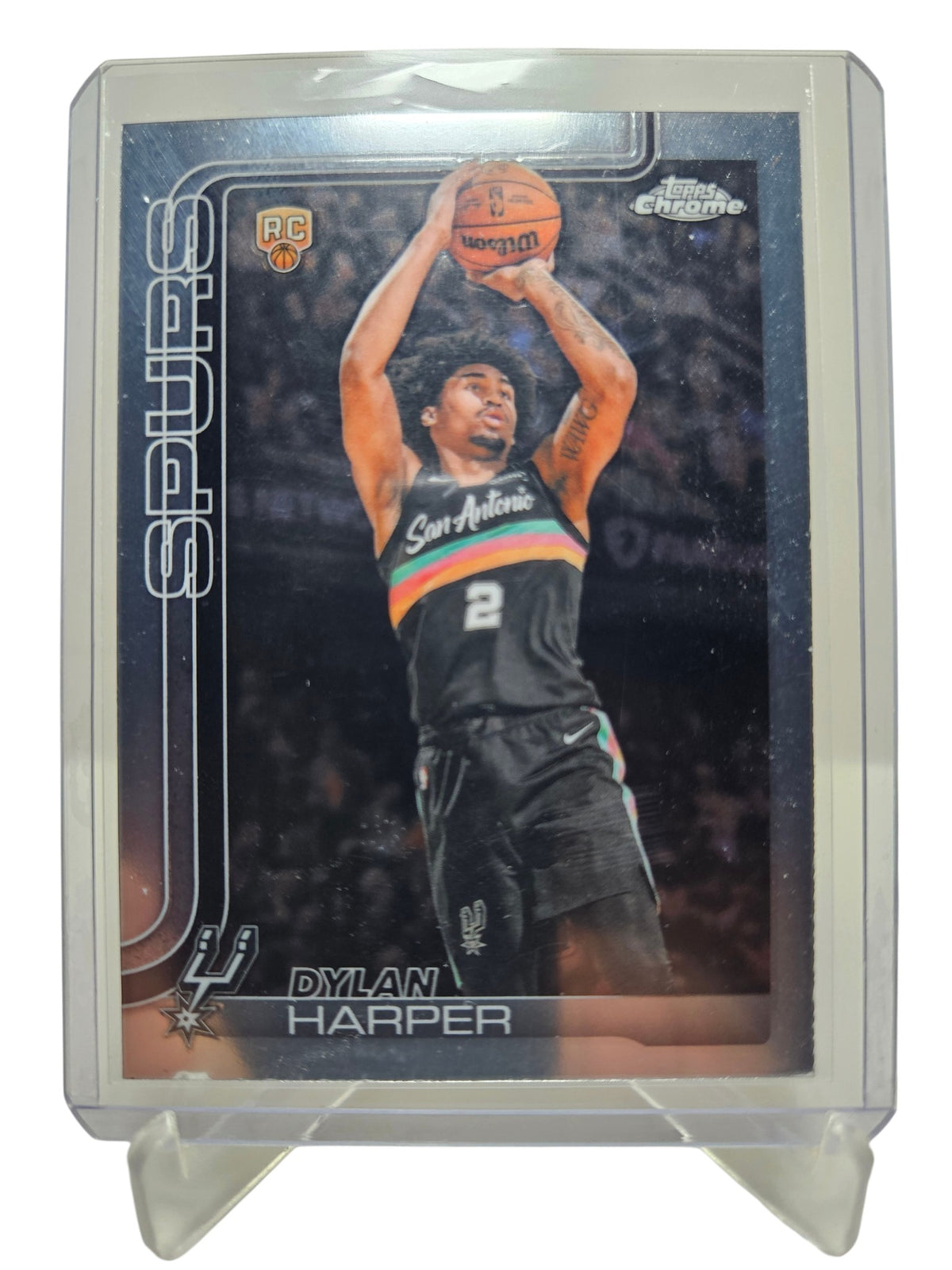 2025-26 Topps Chrome Updates #152 Dylan Harper Rookie Card