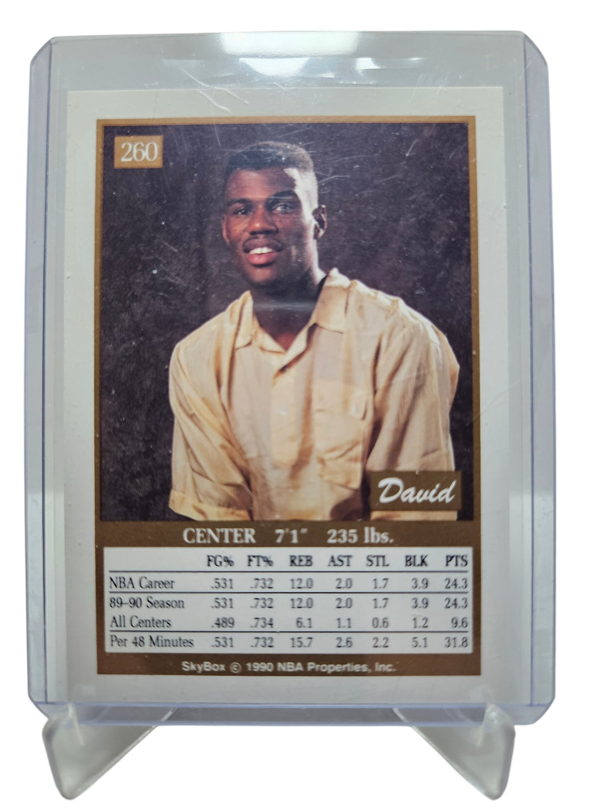 1994 Skybox #260 David Robinson