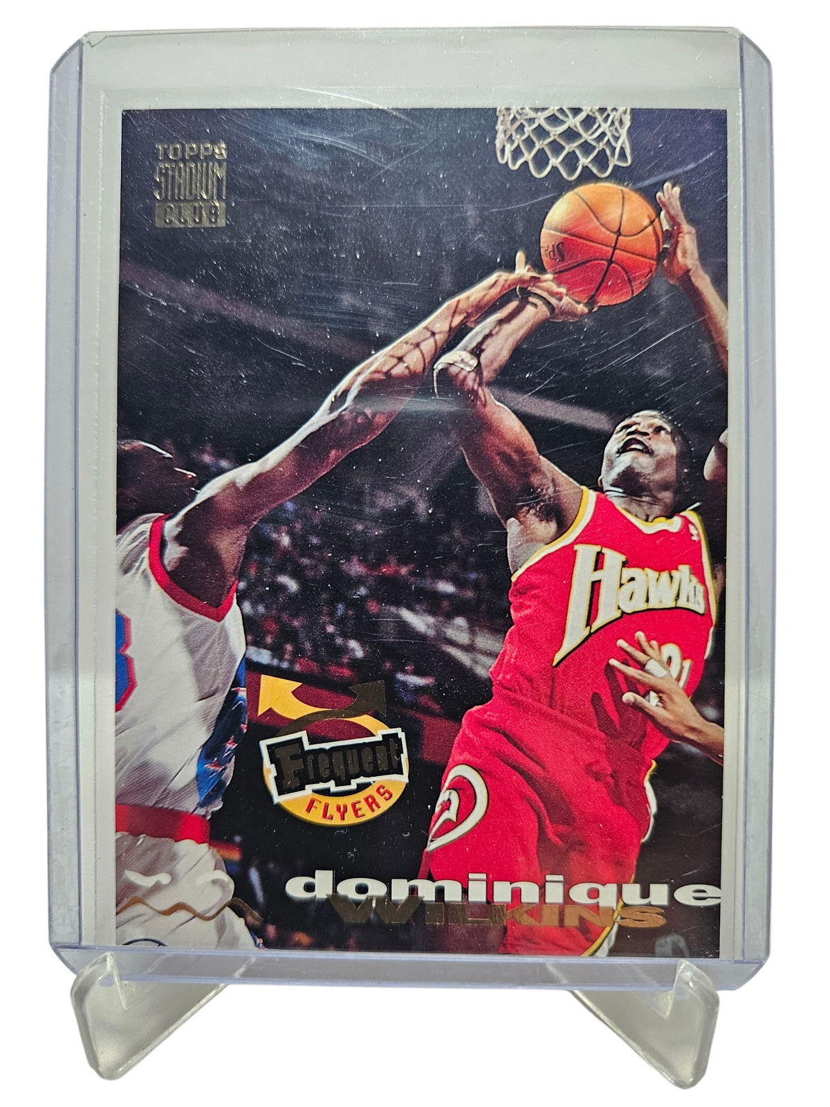 1994 Topps Stadium Club #182 Dominique Wilkins Frequent Flyers
