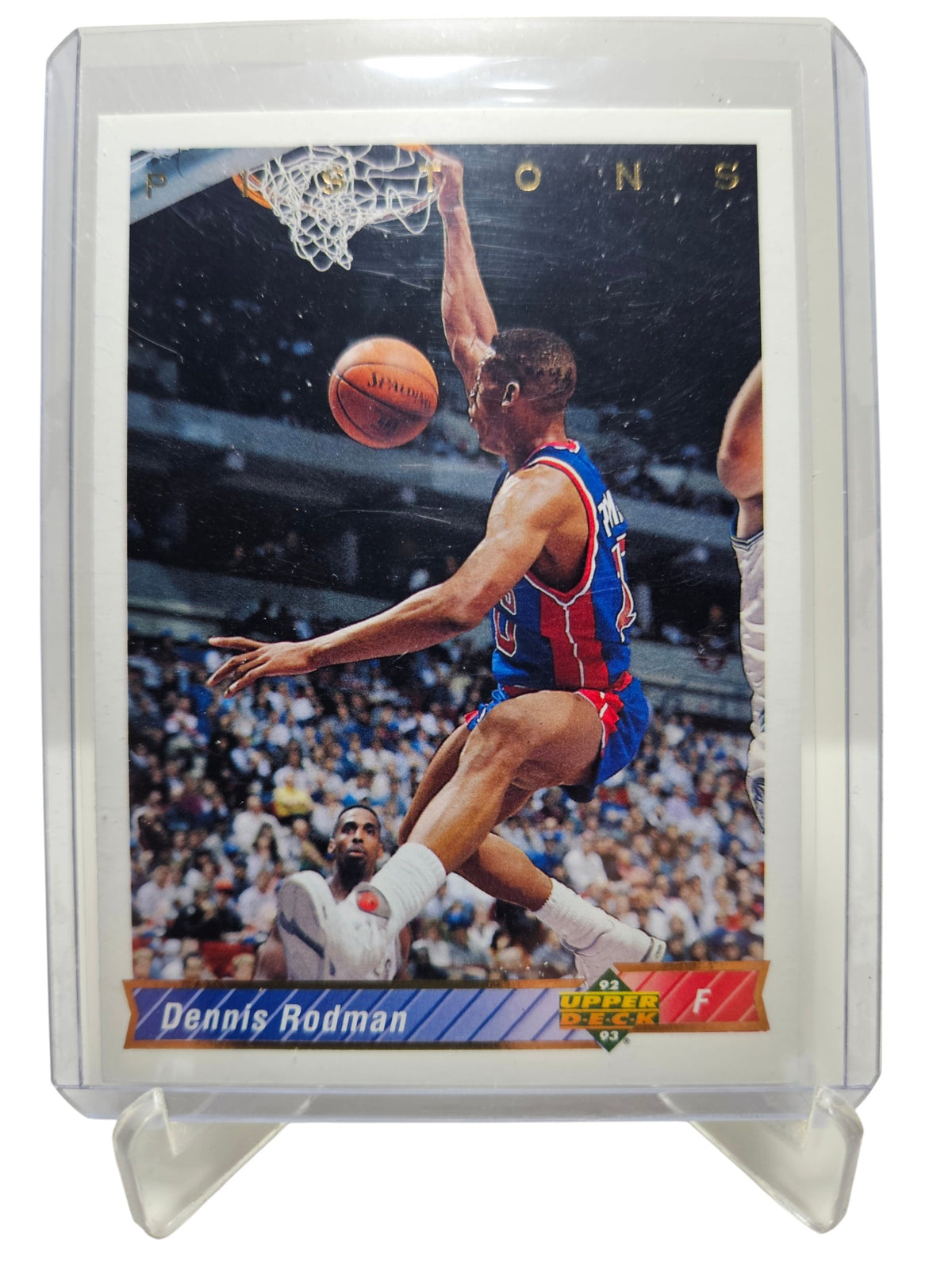 1992 Upperdeck #242 Dennis Rodman