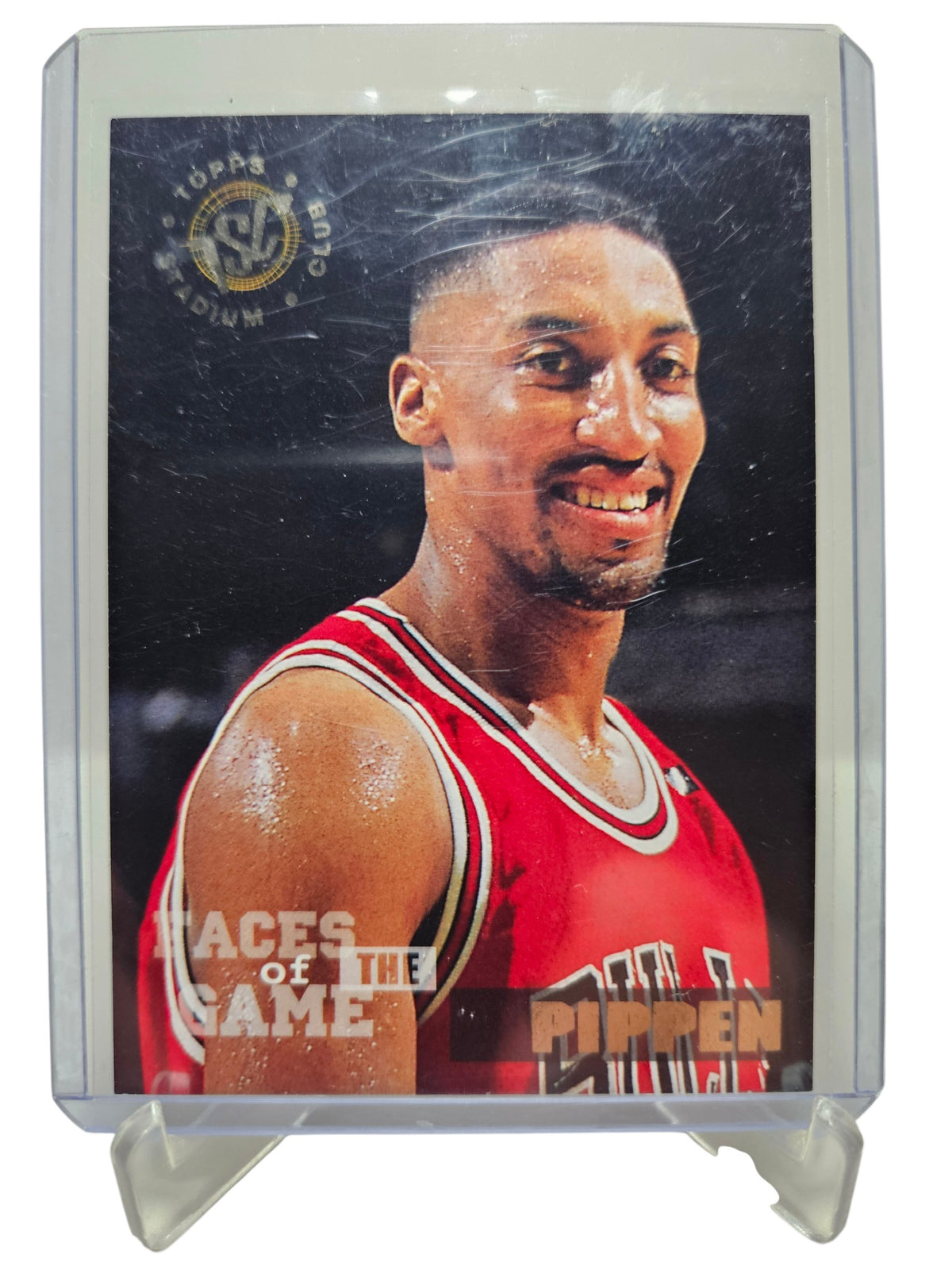 1995 Topps Stadium Club #356 Scottie Pippen Faces Of The Game