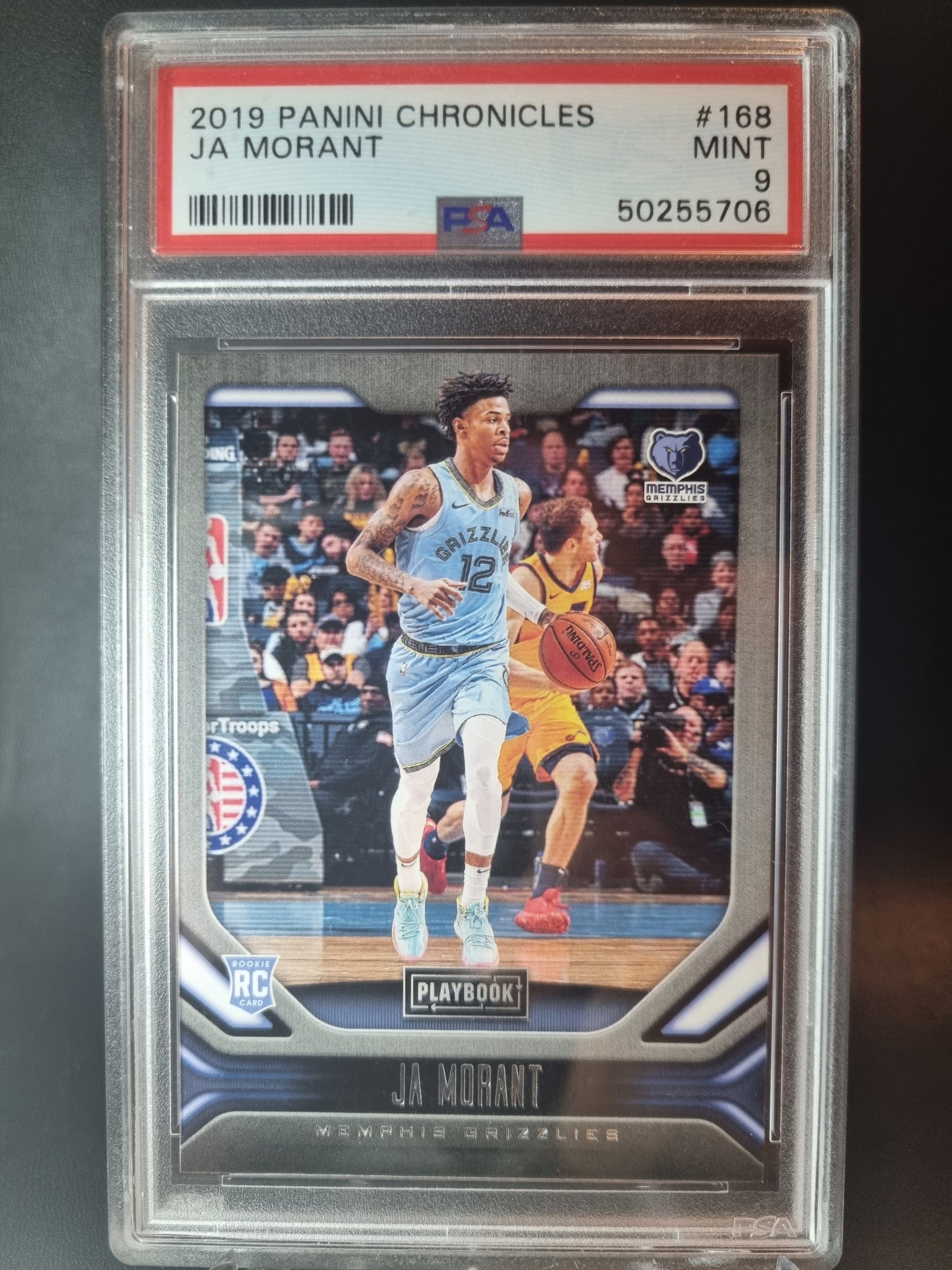 2019 Panini Chronicles #168 JA Morant Rookie Card PSA 9 Mint