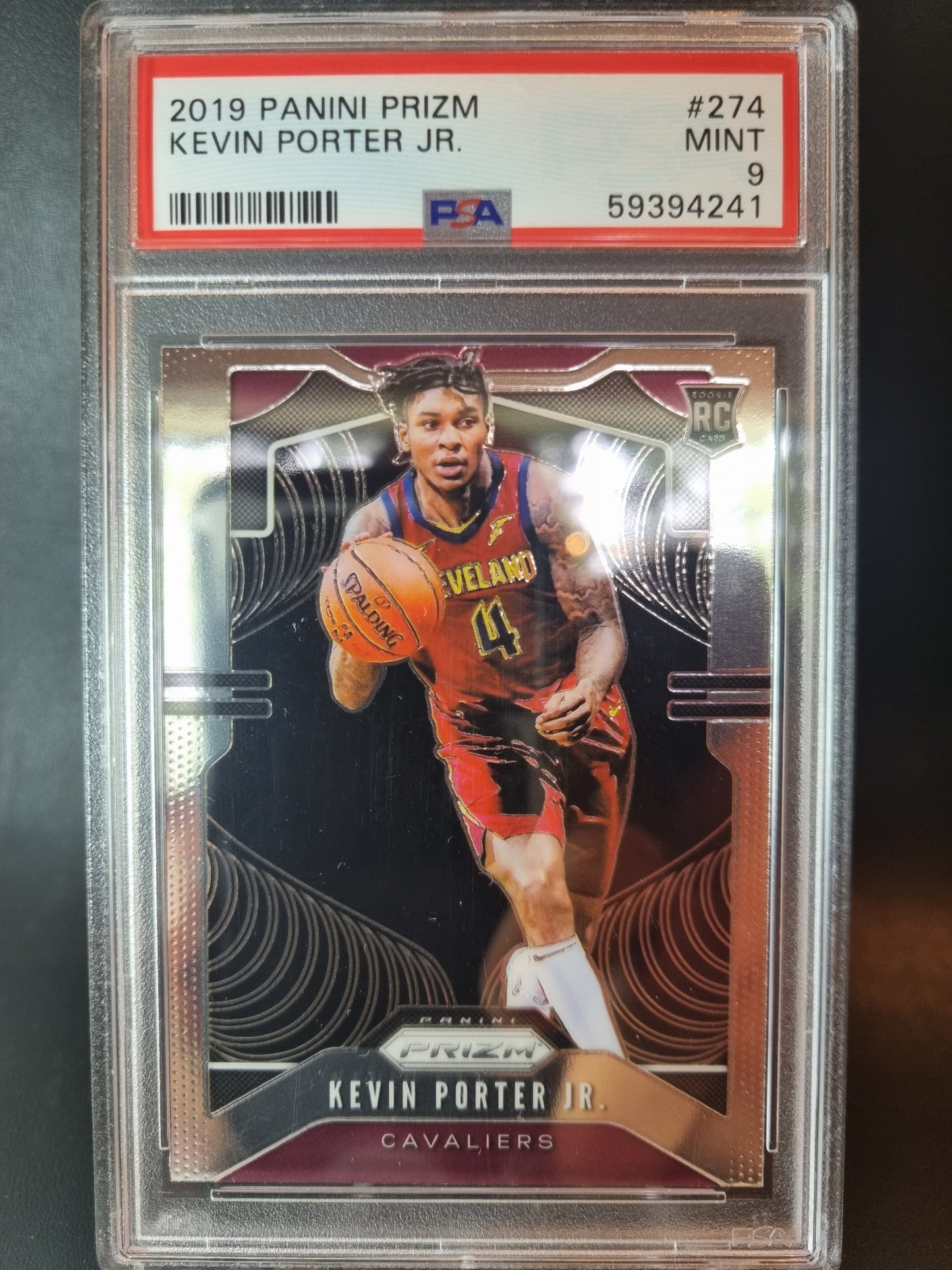 2019 Panini Prizm #274 Kevin Porter Junior Rookie Card PSA 9 Mint