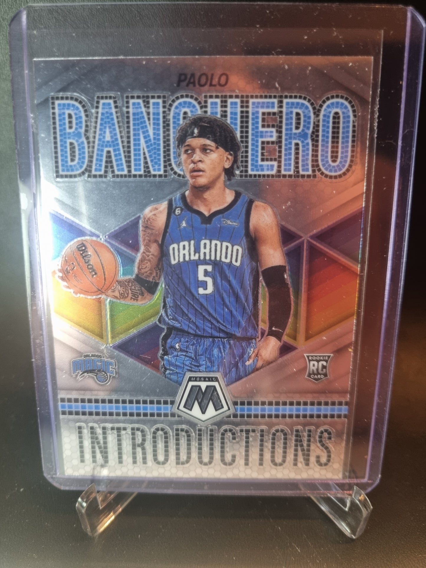 2022-23 Panini Mosaic Introductions #2 Paolo Banchero Rookie Card