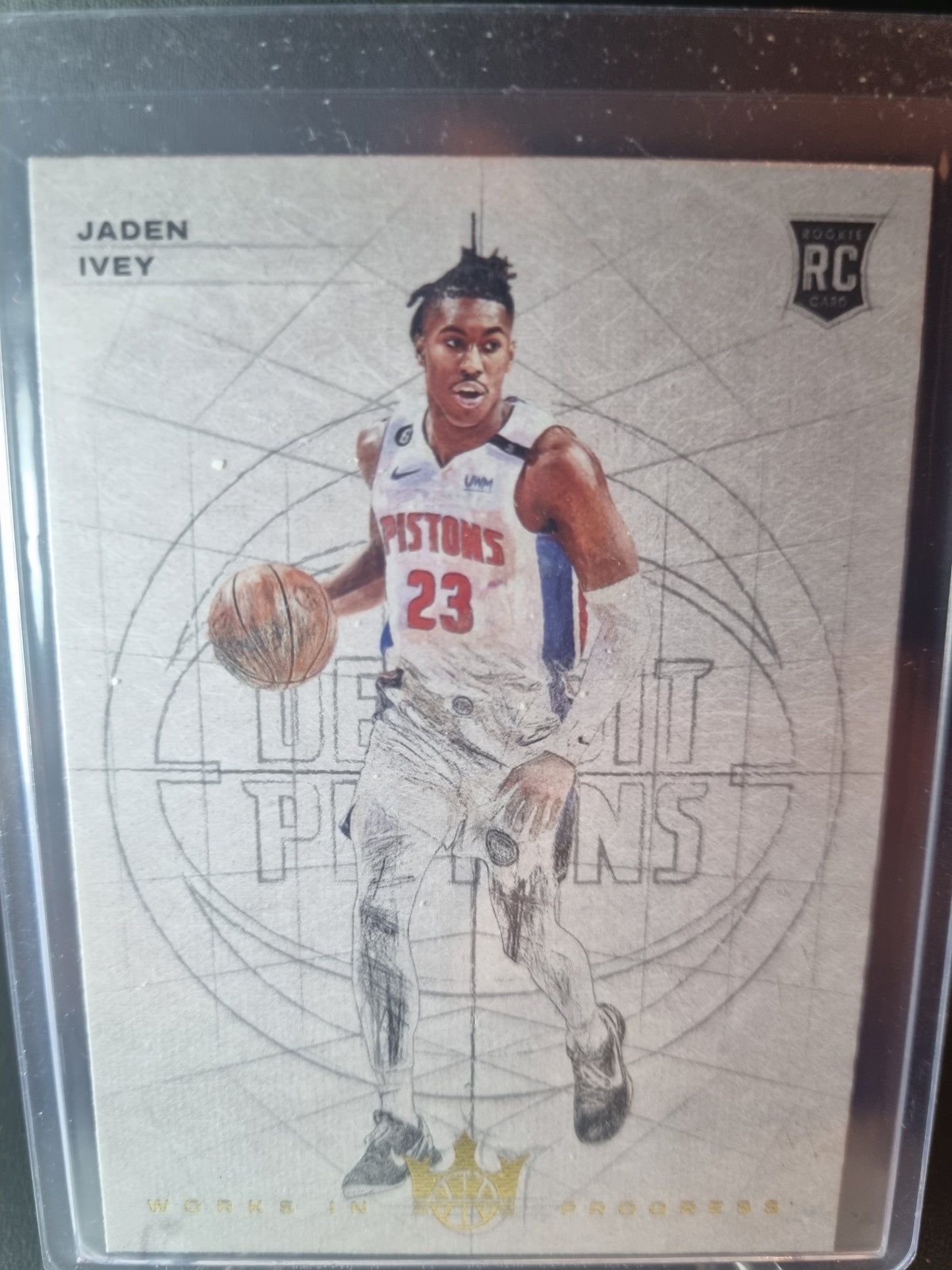 2022-23 Panini Court Kings #8 Jaden Ivey Rookie Card