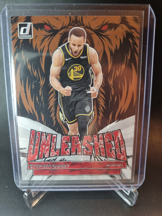 2022-23 Panini Donruss #4 Stephen Curry Unleashed