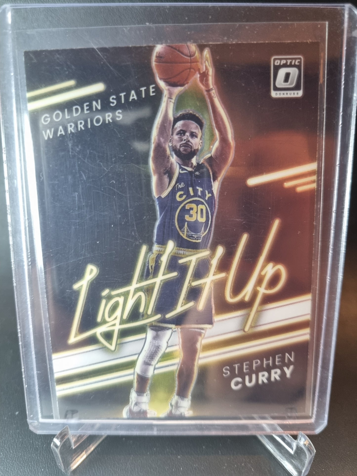 2021-22 Panini Donruss Optic #2 Stephen Curry Light It Up