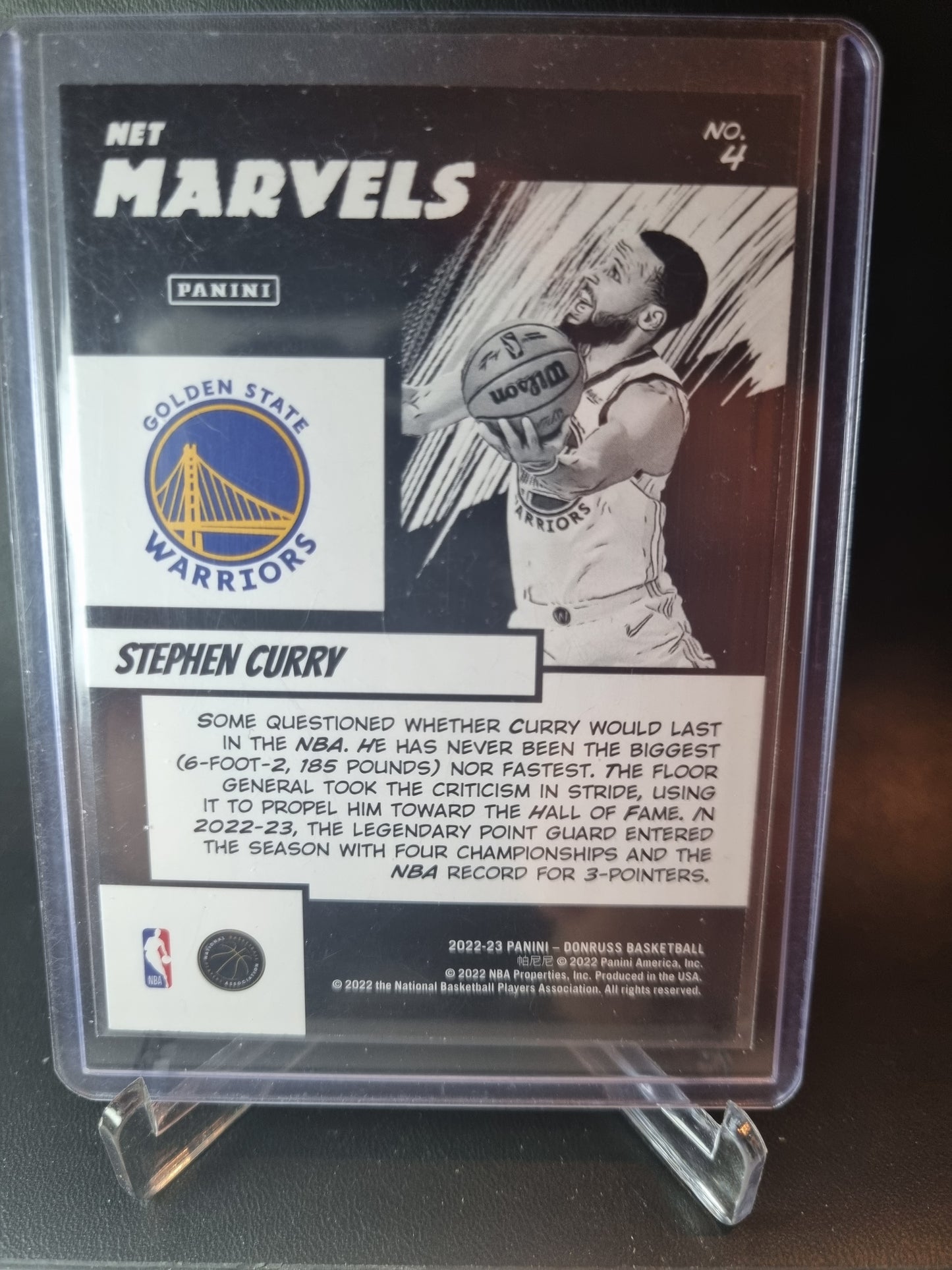 2022-23 Panini Donruss #4 Stephen Curry Net Marvels