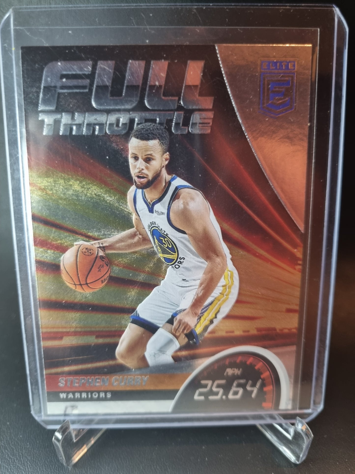 2022-23 Panini Donruss Elite #1 Stephen Curry Full Throttle