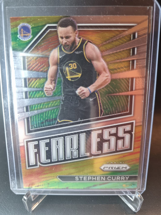 2022-23 Panini Prizm #15 Stephen Curry Fearless