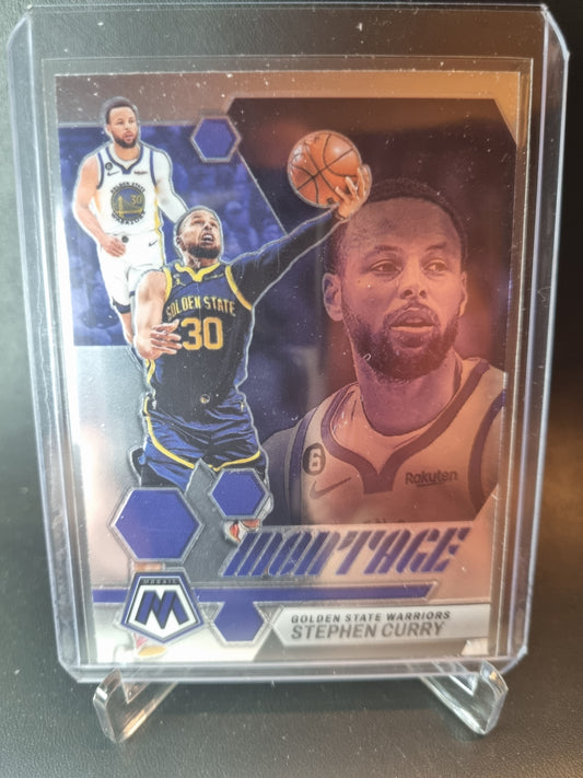 2022-23 Panini Mosaic #11 Stephen Curry Montage