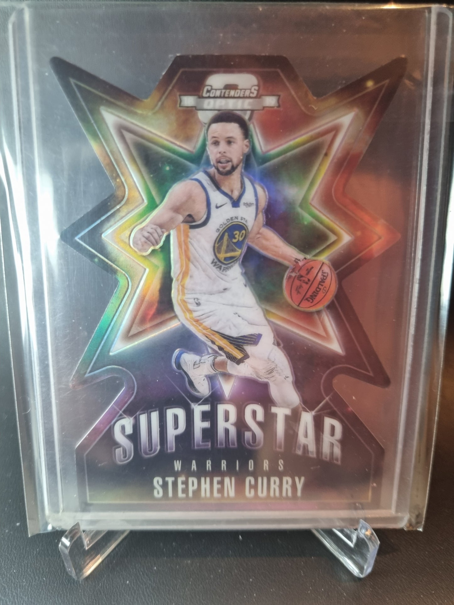 2018-19 Contenders Optic #1 Stephen Curry Superstars Die Cut