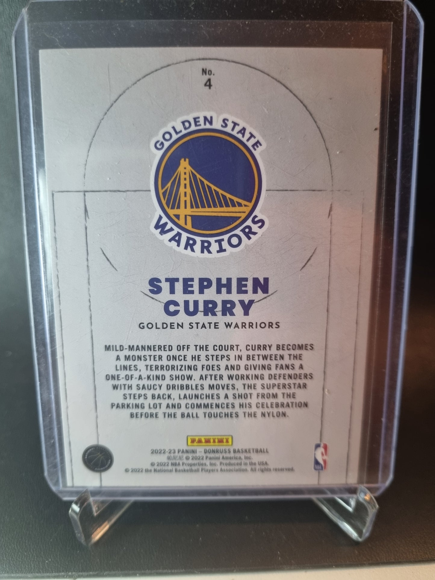 2022-23 Panini Donruss #4 Stephen Curry Craftsmen