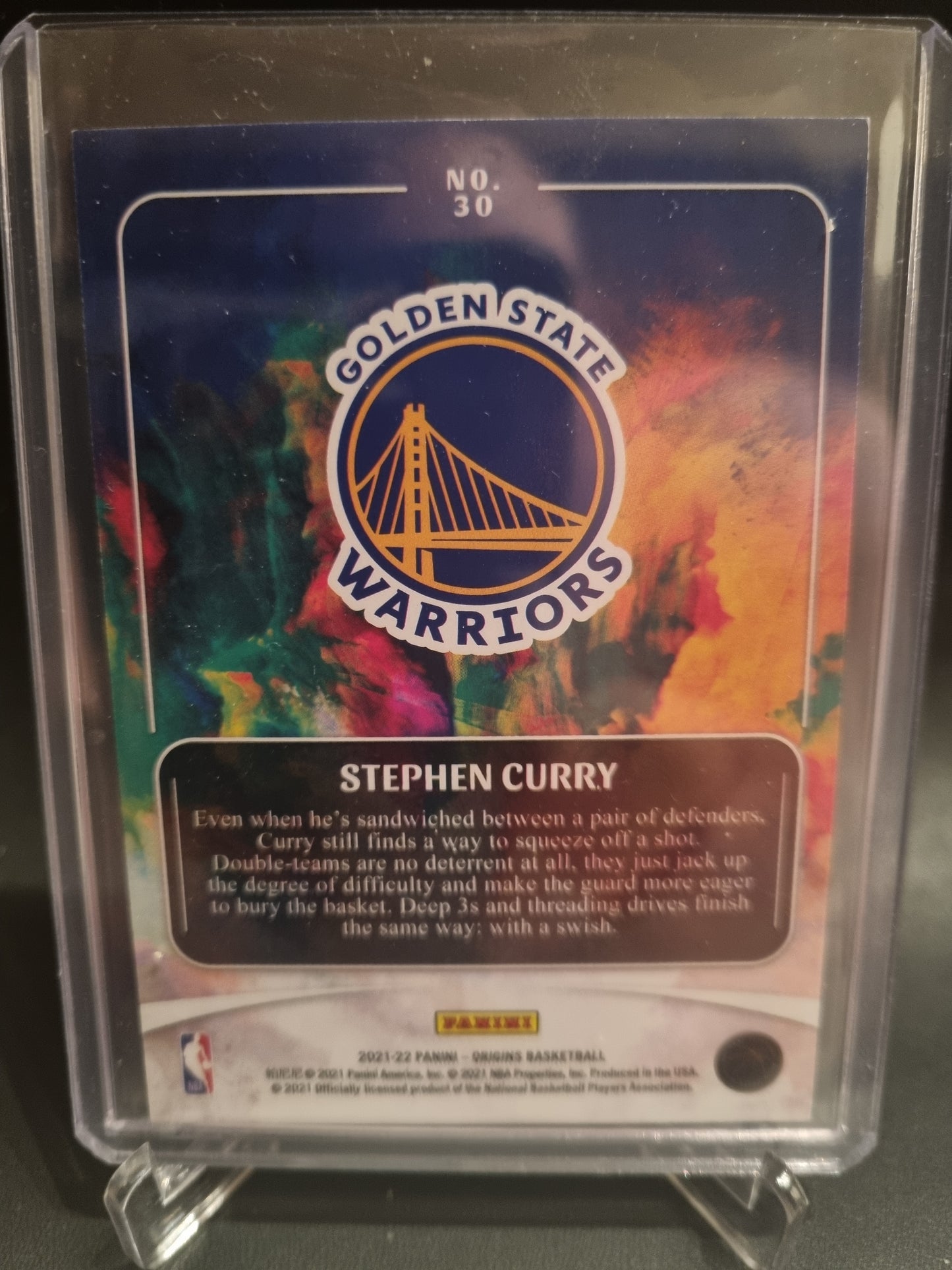 2021-22 Panini Origins #30 Stephen Curry 55/60