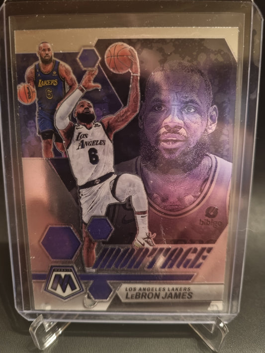 2022-23 Panini Mosaic #3 Lebron James Montage