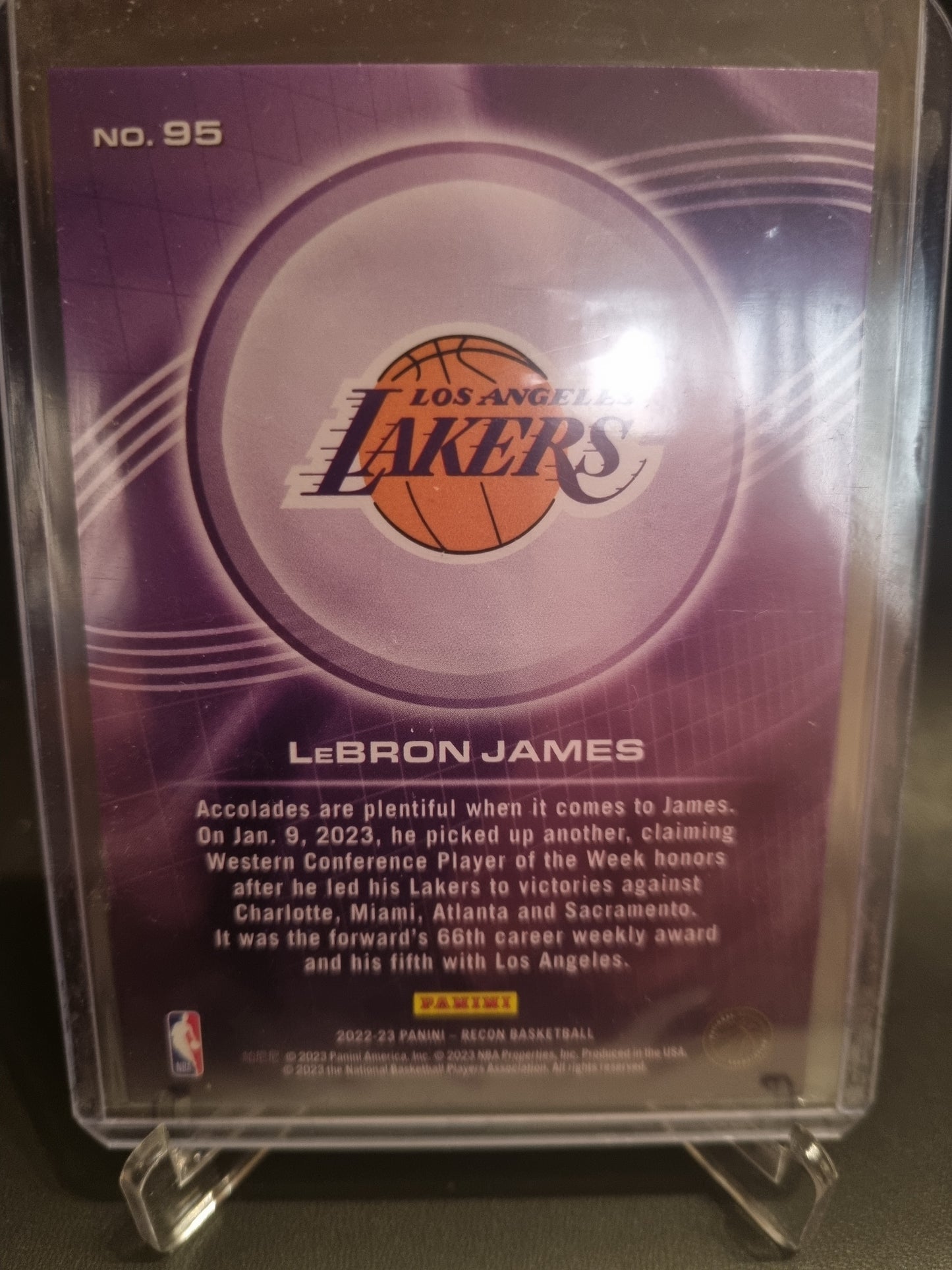 2022-23 Panini Recon #95 Lebron James